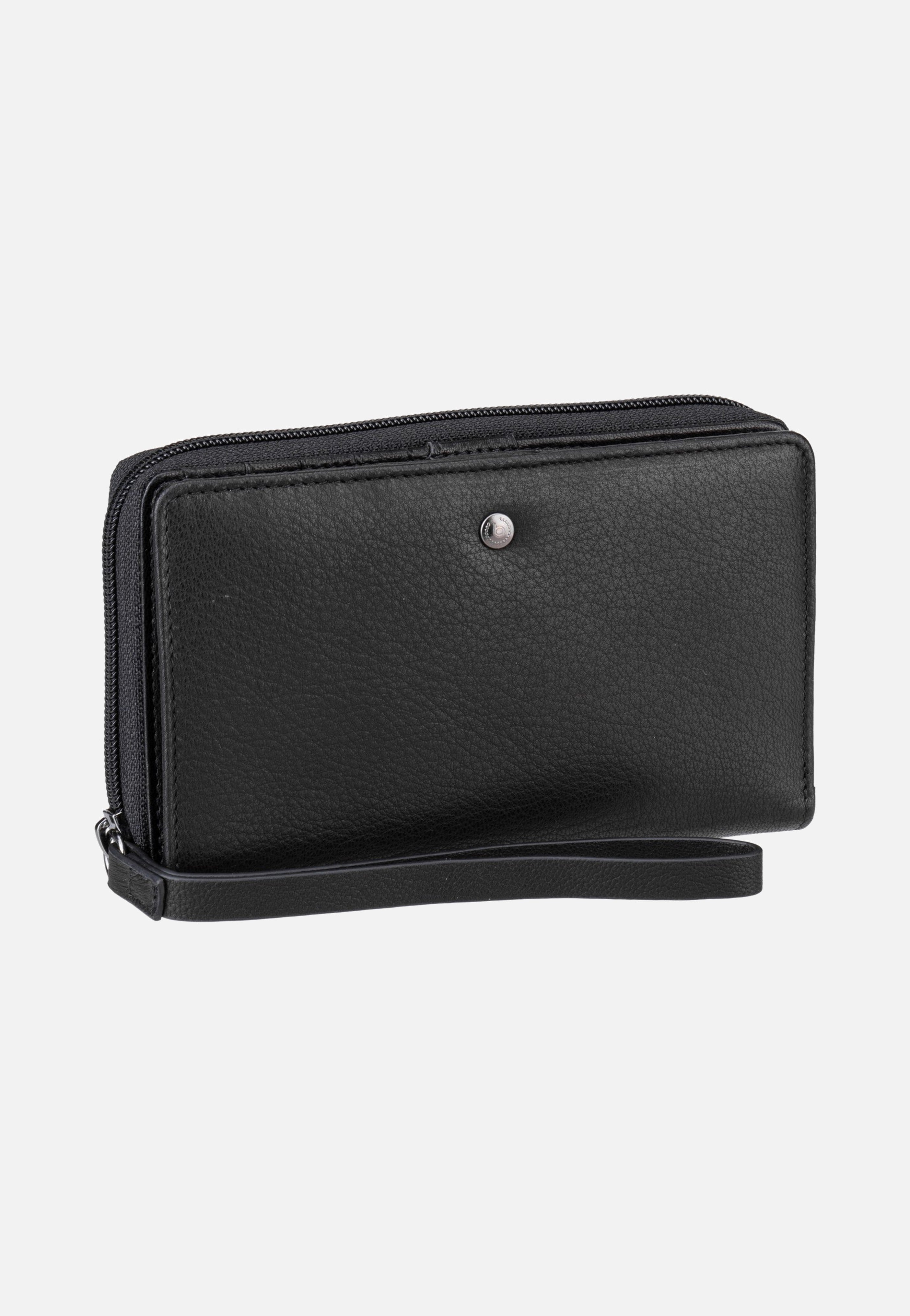 Bugatti Black Magic Zip Ladies Wallet Black Portemonnaie