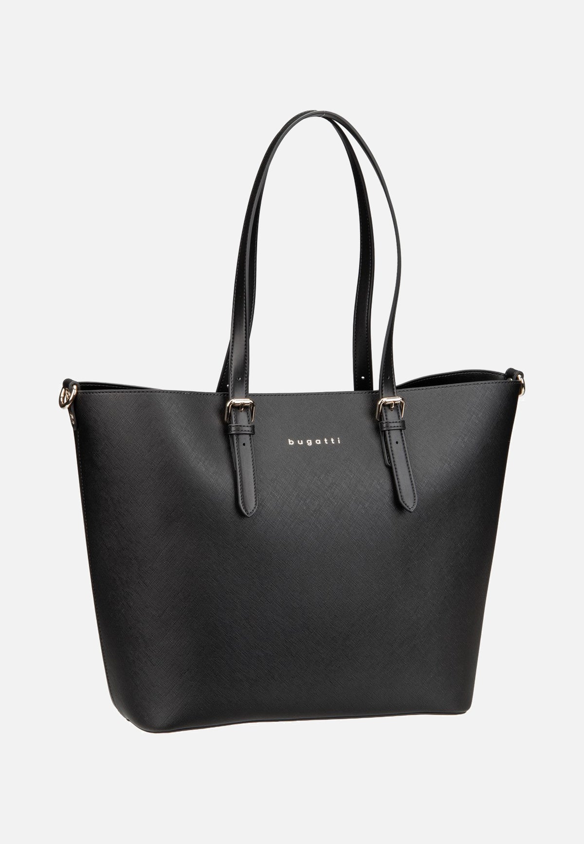 Bugatti Ella Saffiano Shopper L Black Shopper