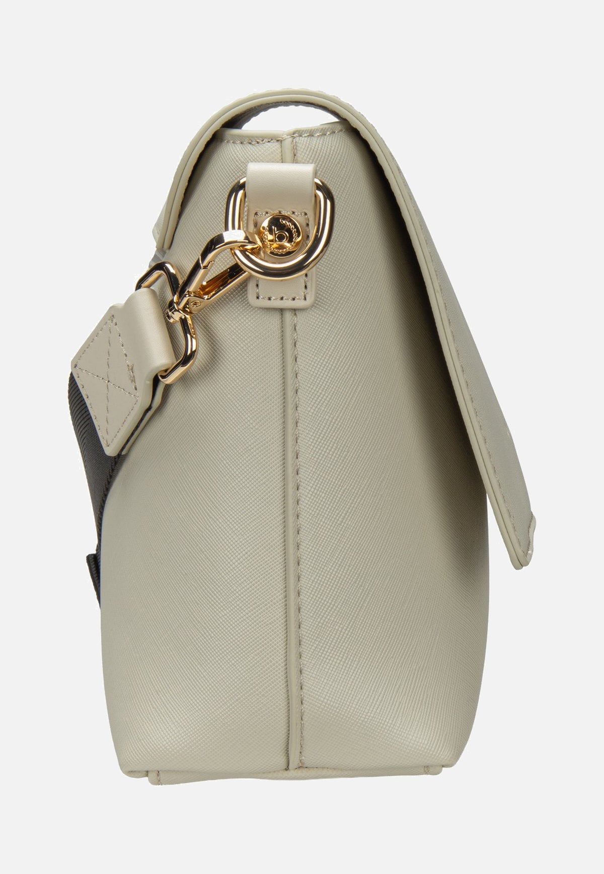 Bugatti Ella Saffiano Shoulder Bag Beige Schultertasche