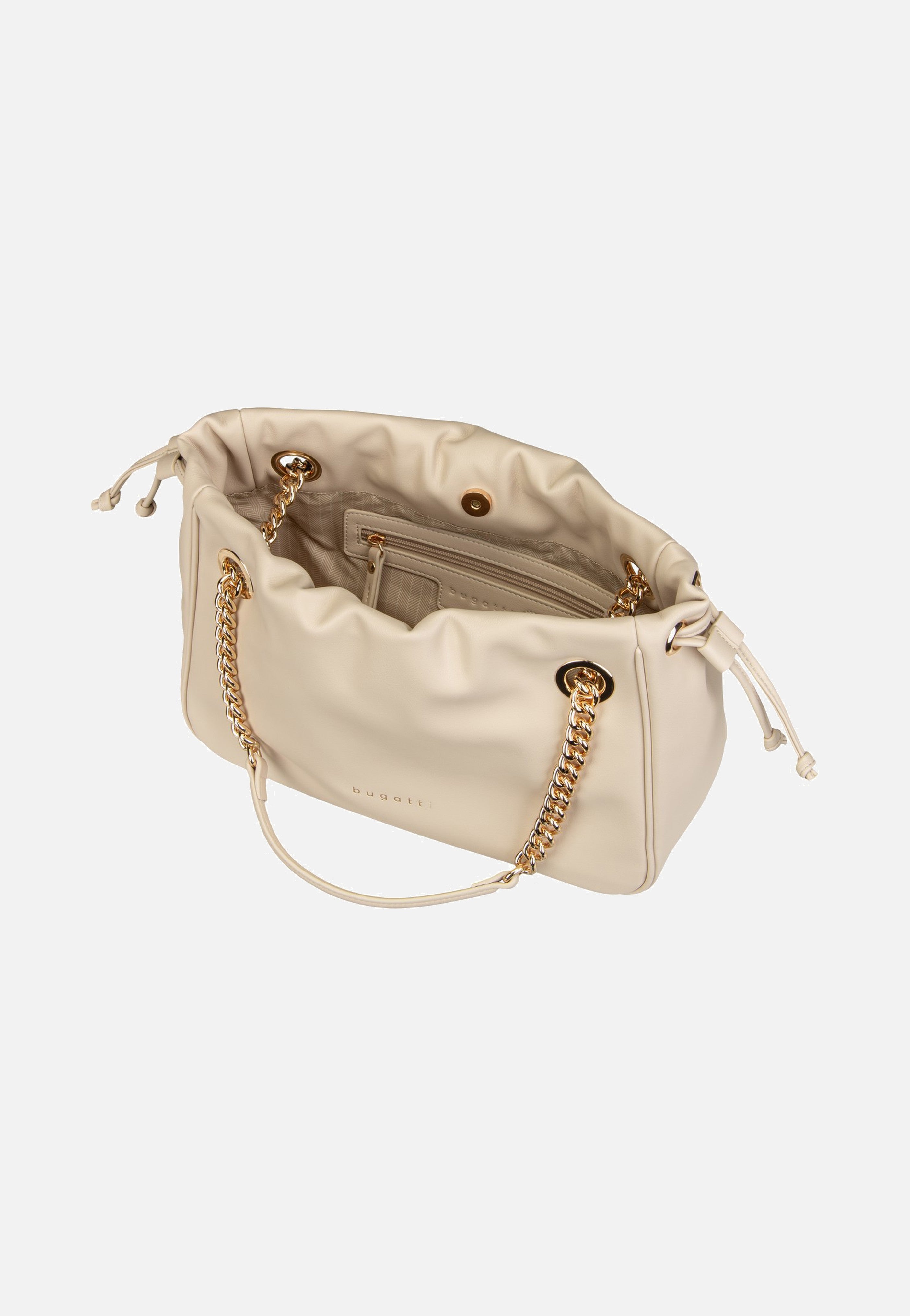 Bugatti Leni Shoulder Bag M Beige Schultertasche