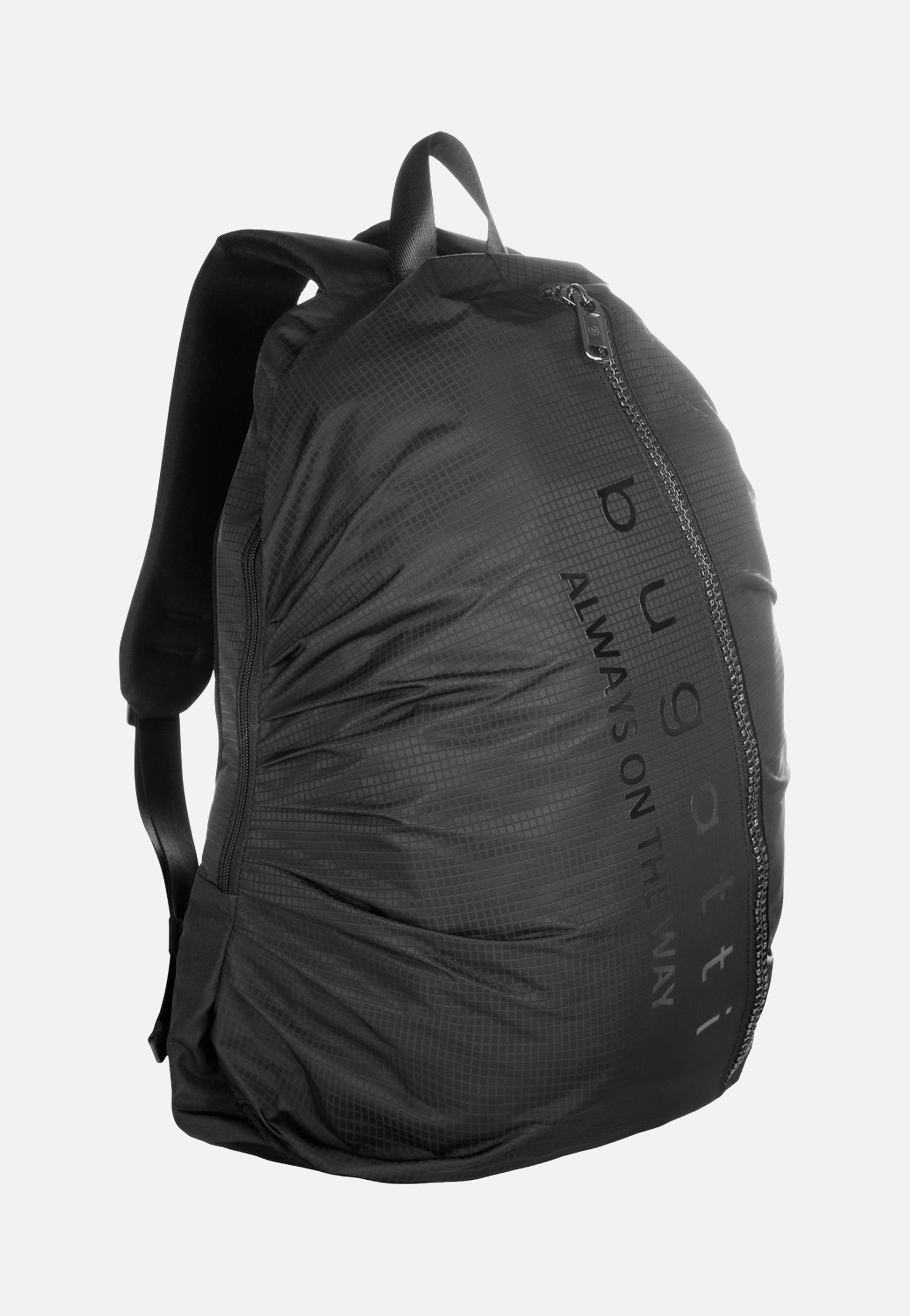 Bugatti Letter's  Backpack Black Rucksack