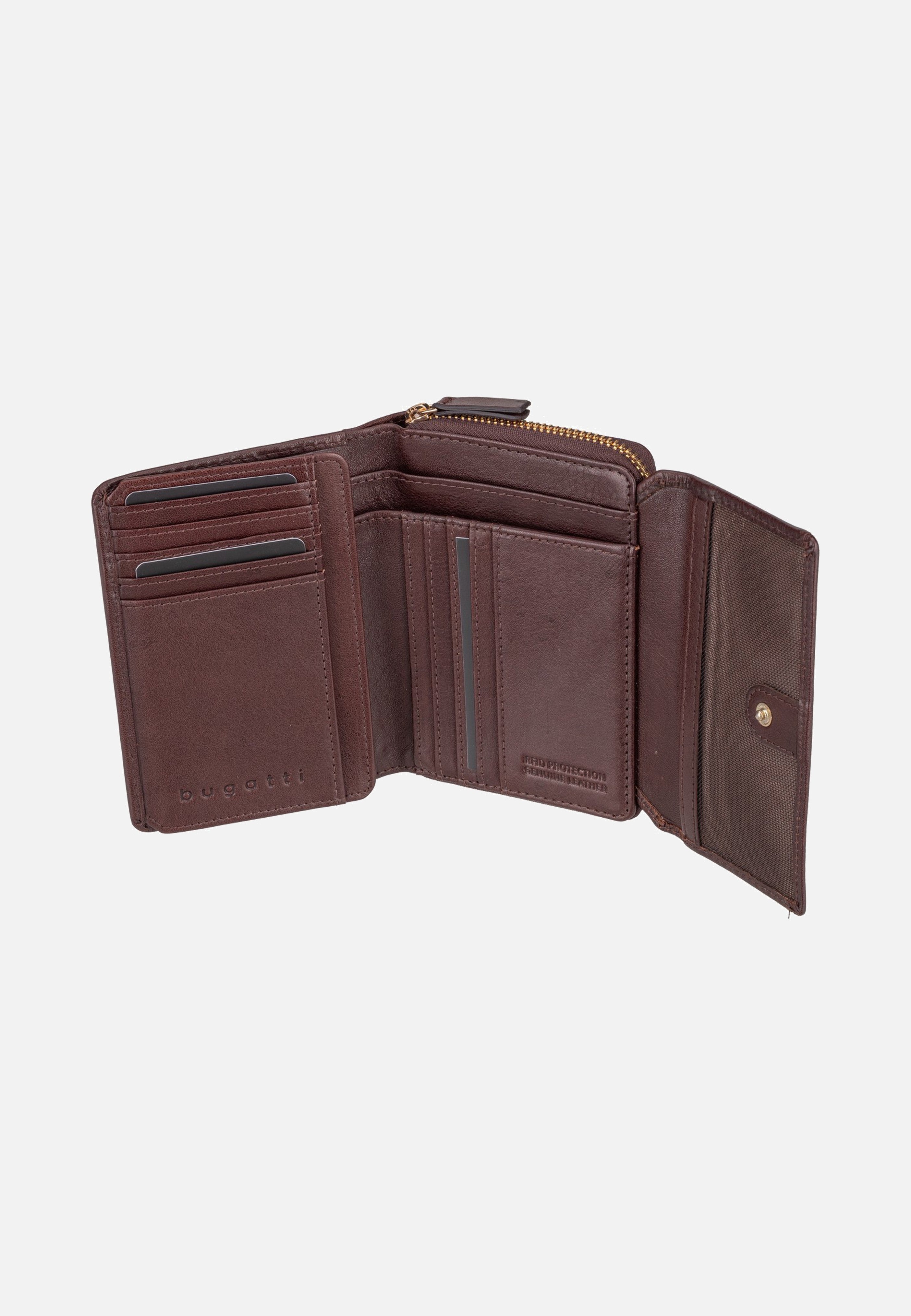 Bugatti Neaples Lady Wallet 491363 Brown Portemonnaie