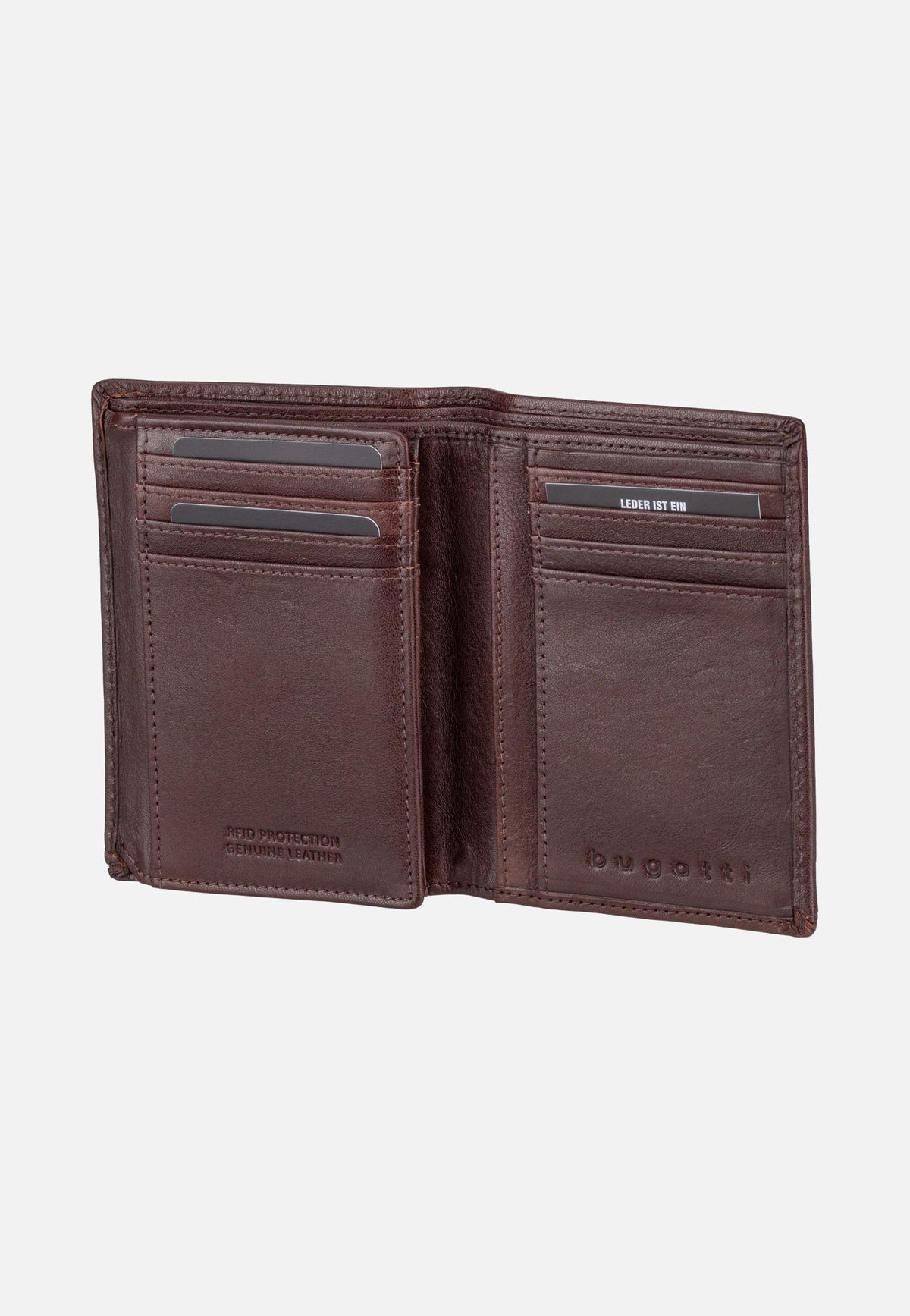 Bugatti Neaples Upright Wallet Brown Portemonnaie