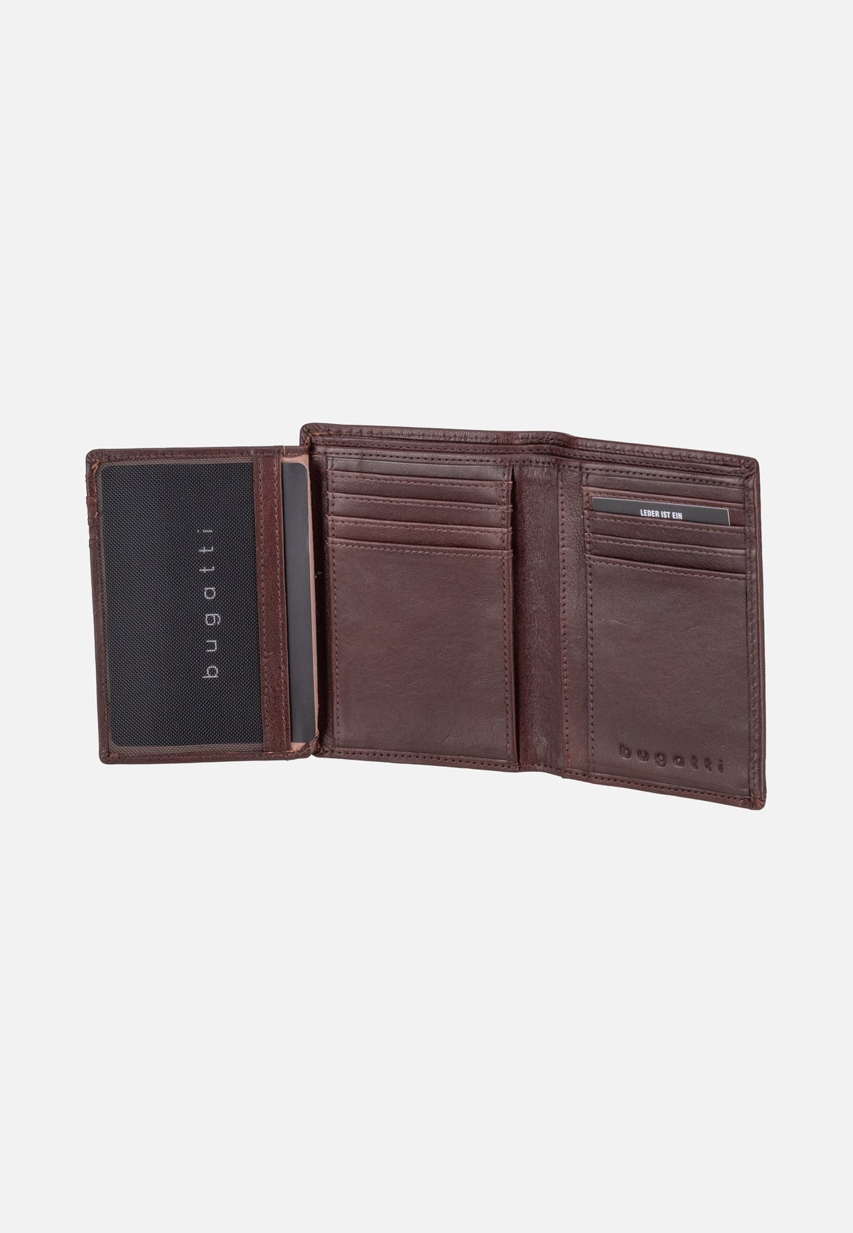 Bugatti Neaples Upright Wallet Brown Portemonnaie