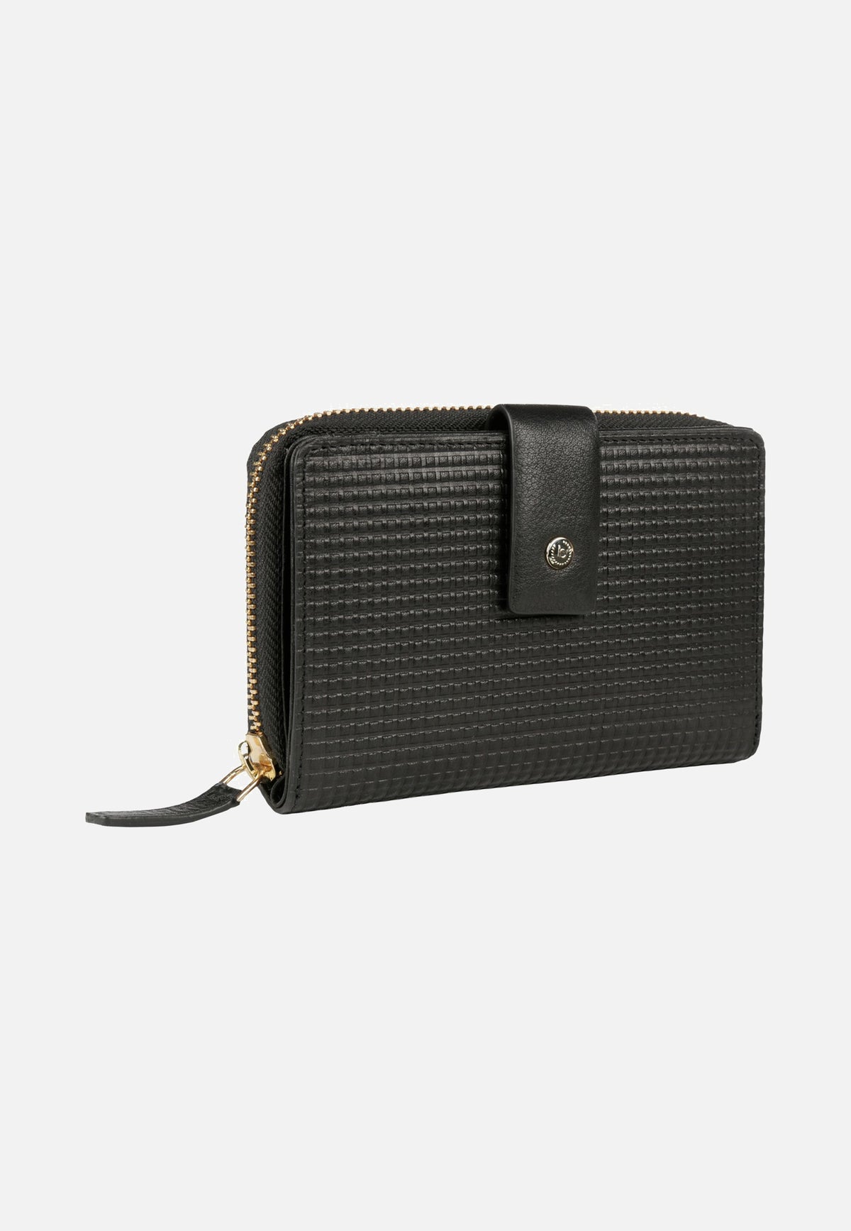 Bugatti Noemi Ladies Zip Wallet M Black Portemonnaie