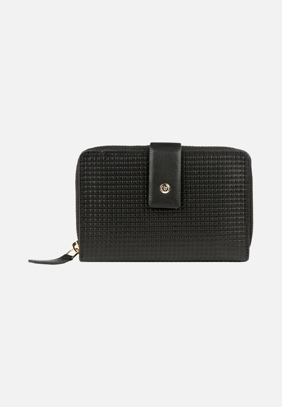 Bugatti Noemi Ladies Zip Wallet M Black Portemonnaie