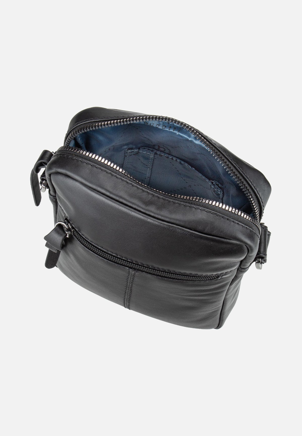 Bugatti Romeo Shoulder Bag Small Black Umhängetasche