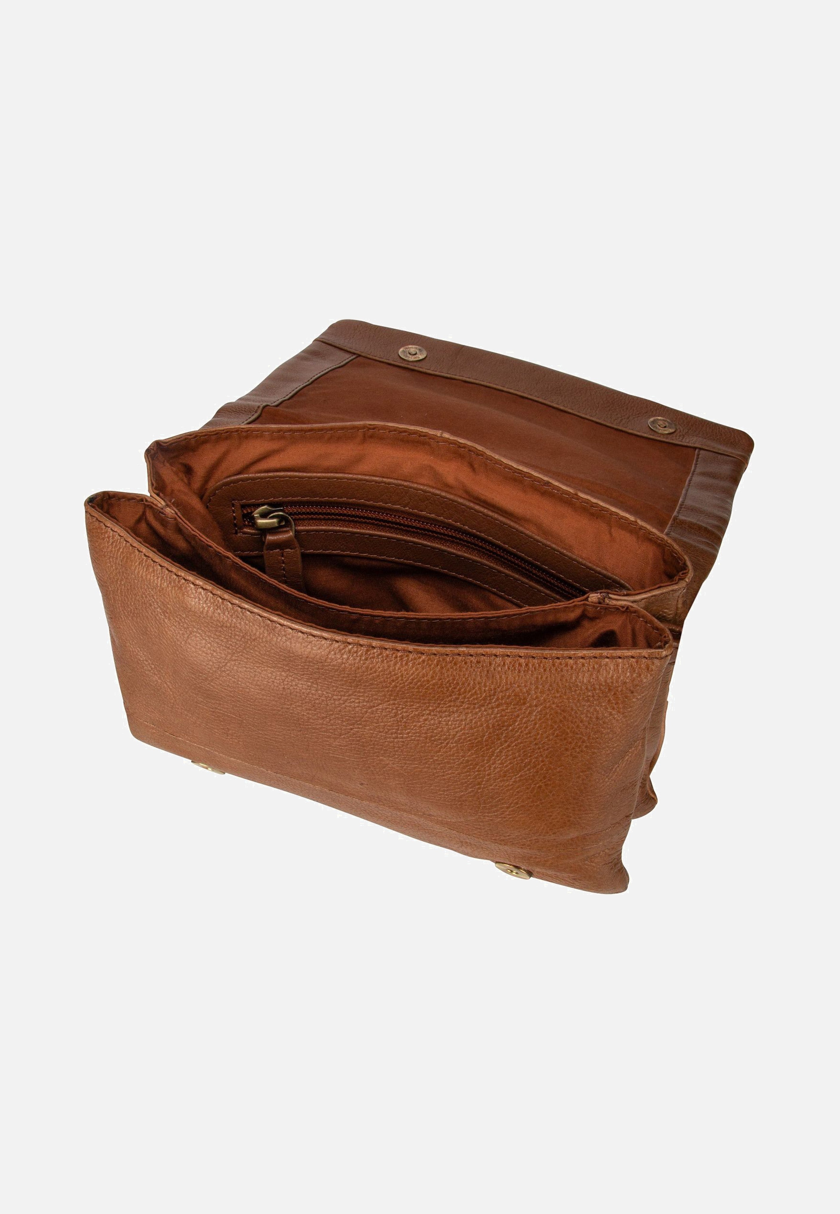 Burkely Natural Norah 1000815 Coco Cognac Umhängetasche