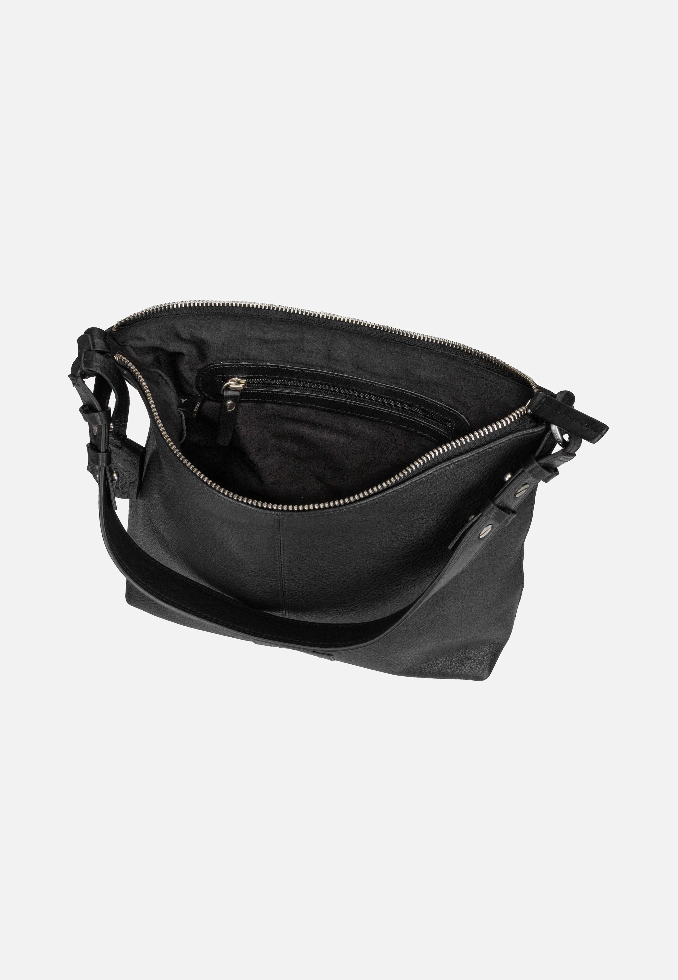 Burkely Soft Skylar 1000337 Black Hobo Bag