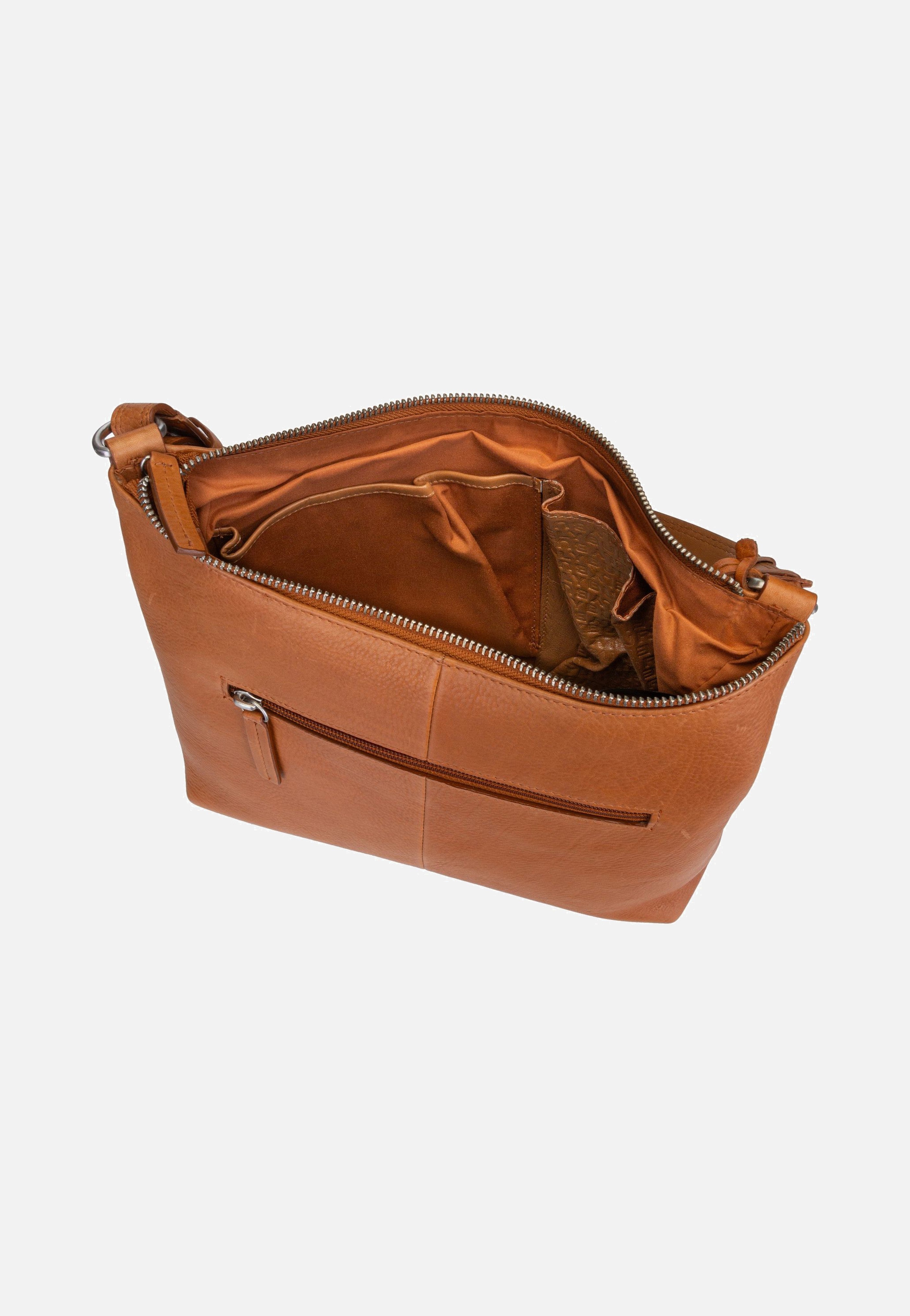 Burkely Soft Skylar 1000337 Cognac Hobo Bag