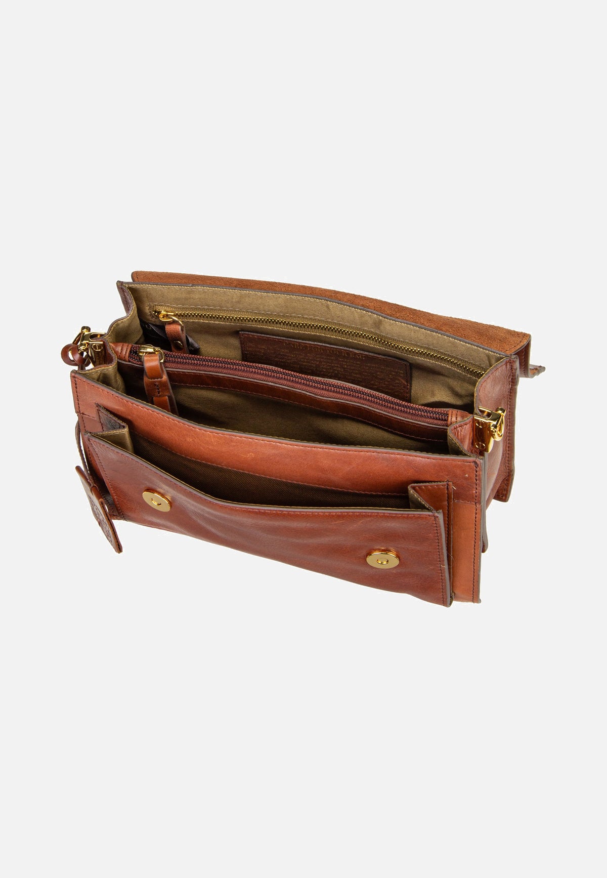 Burkely Fine Florence 1001710 Chestnut Crossbody Bag