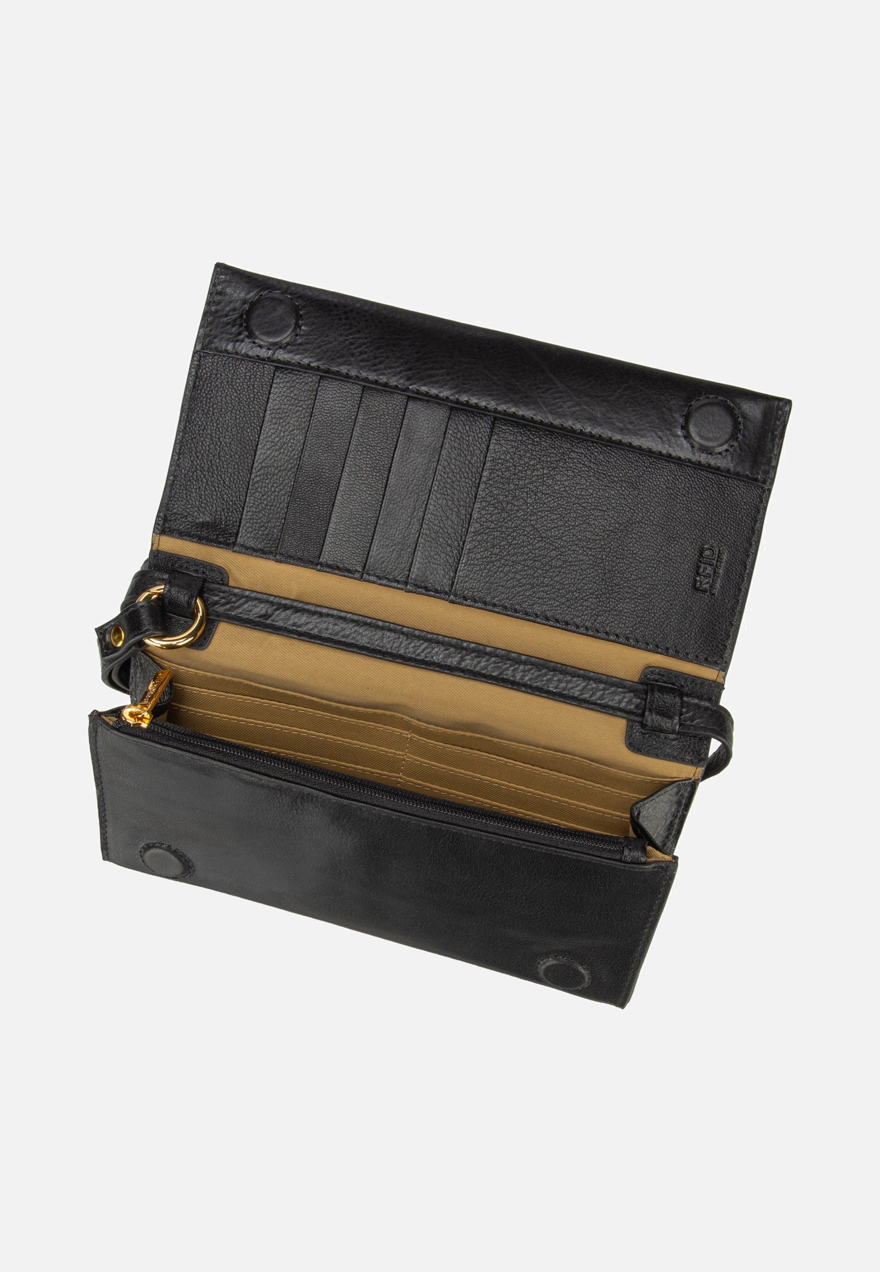 Burkely Fine Florence Phonebag 1001706 Black Handytasche