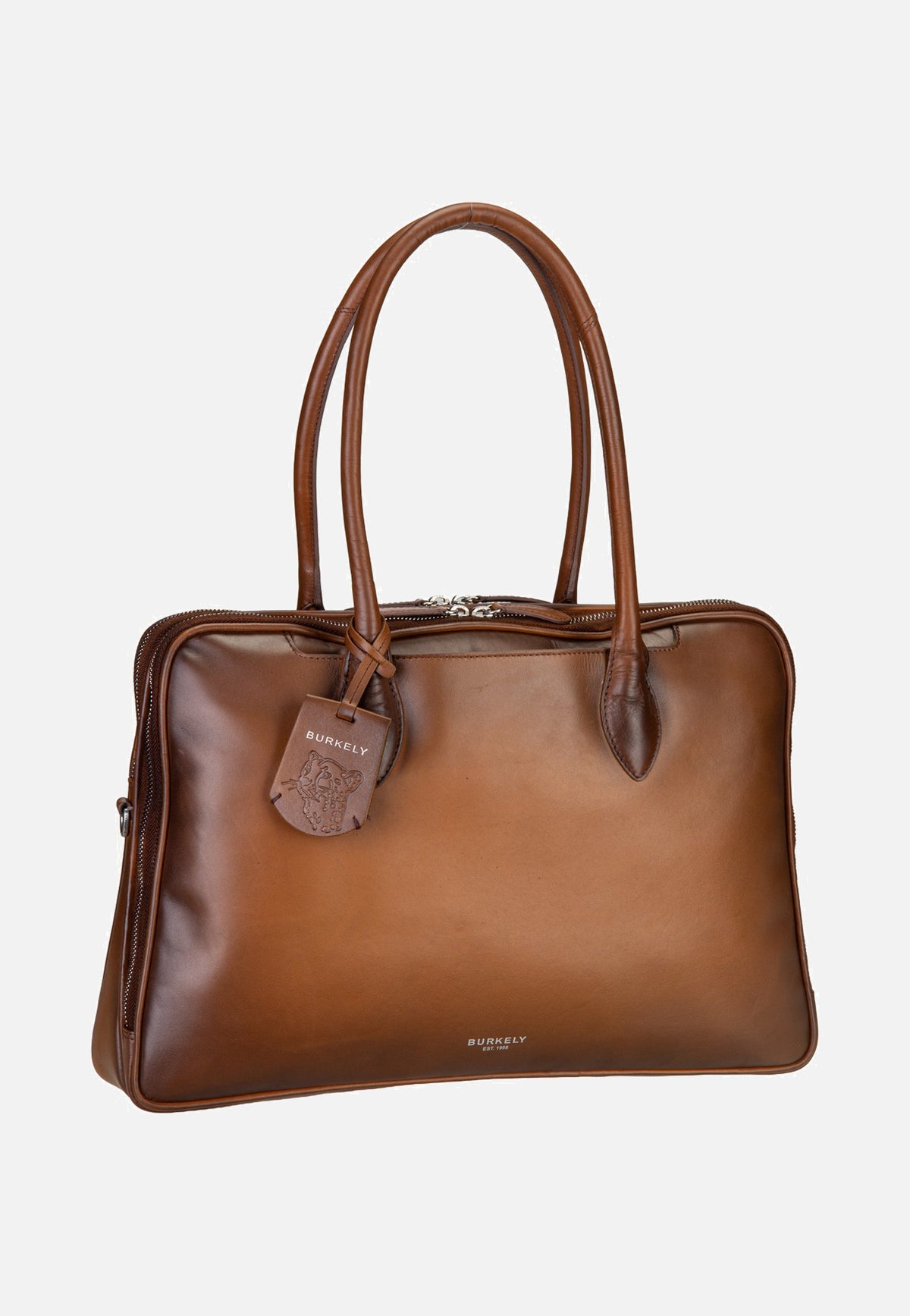 Burkely Ledger 1002404 Cognac Aktentasche