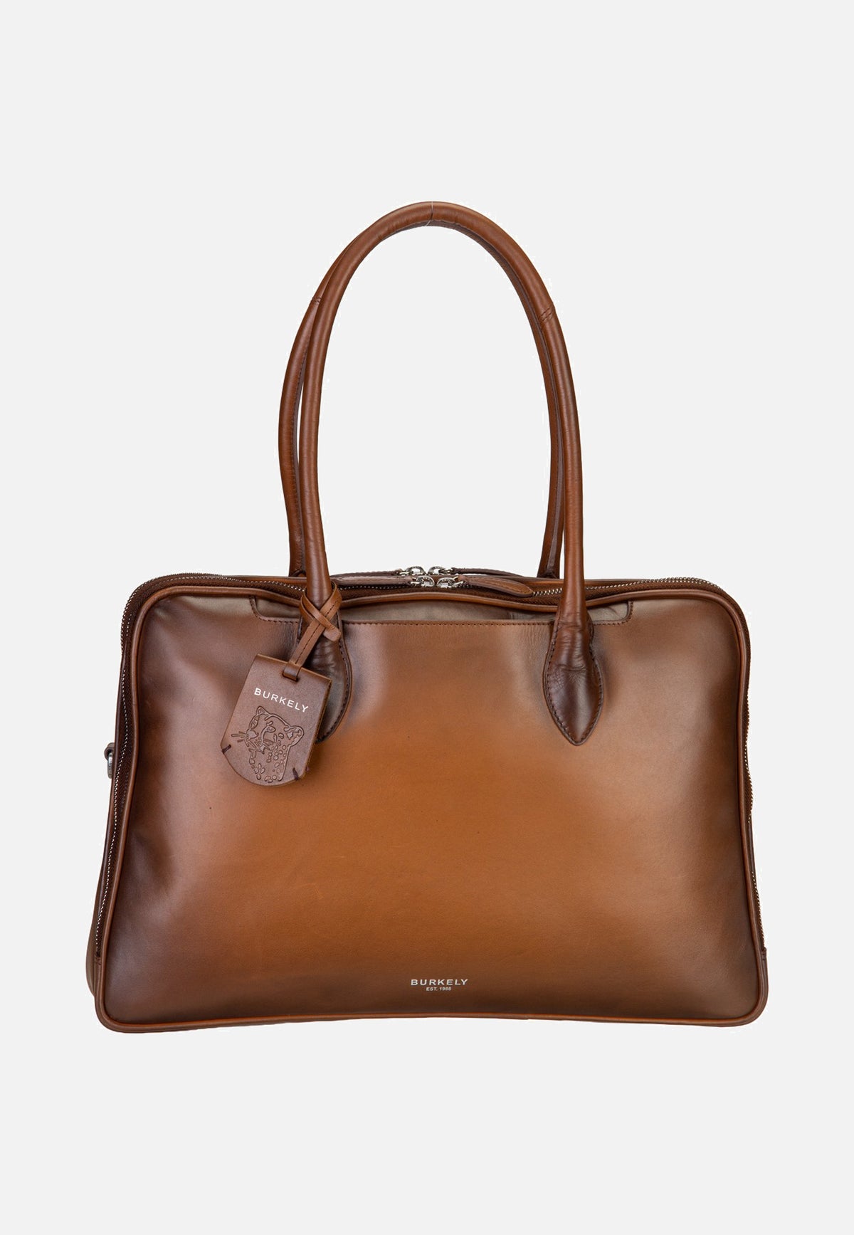 Burkely Ledger 1002404 Cognac Aktentasche
