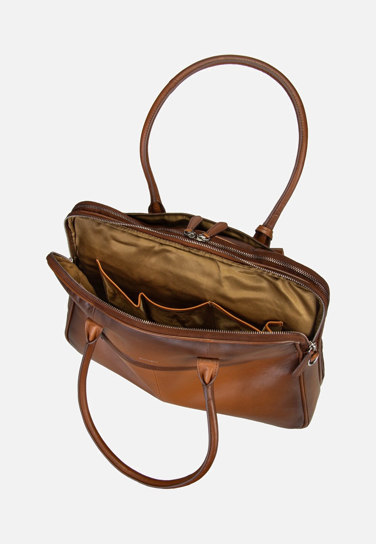 Burkely Ledger 1002404 Cognac Aktentasche