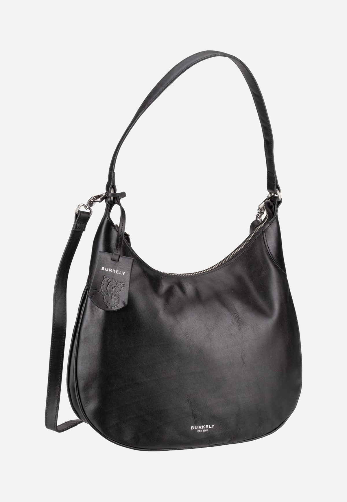 Burkely Ledger 1002405 Black Hobo Bag