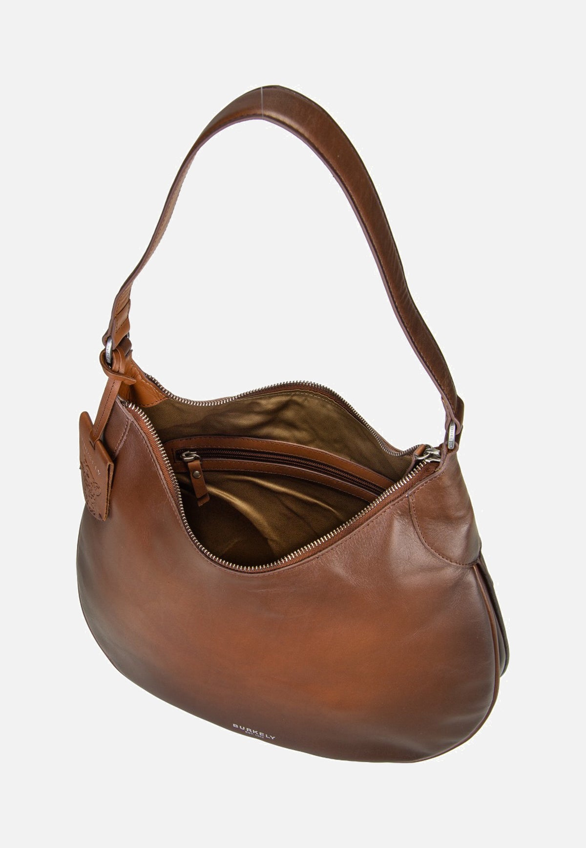 Burkely Ledger 1002405 Cognac Hobo Bag