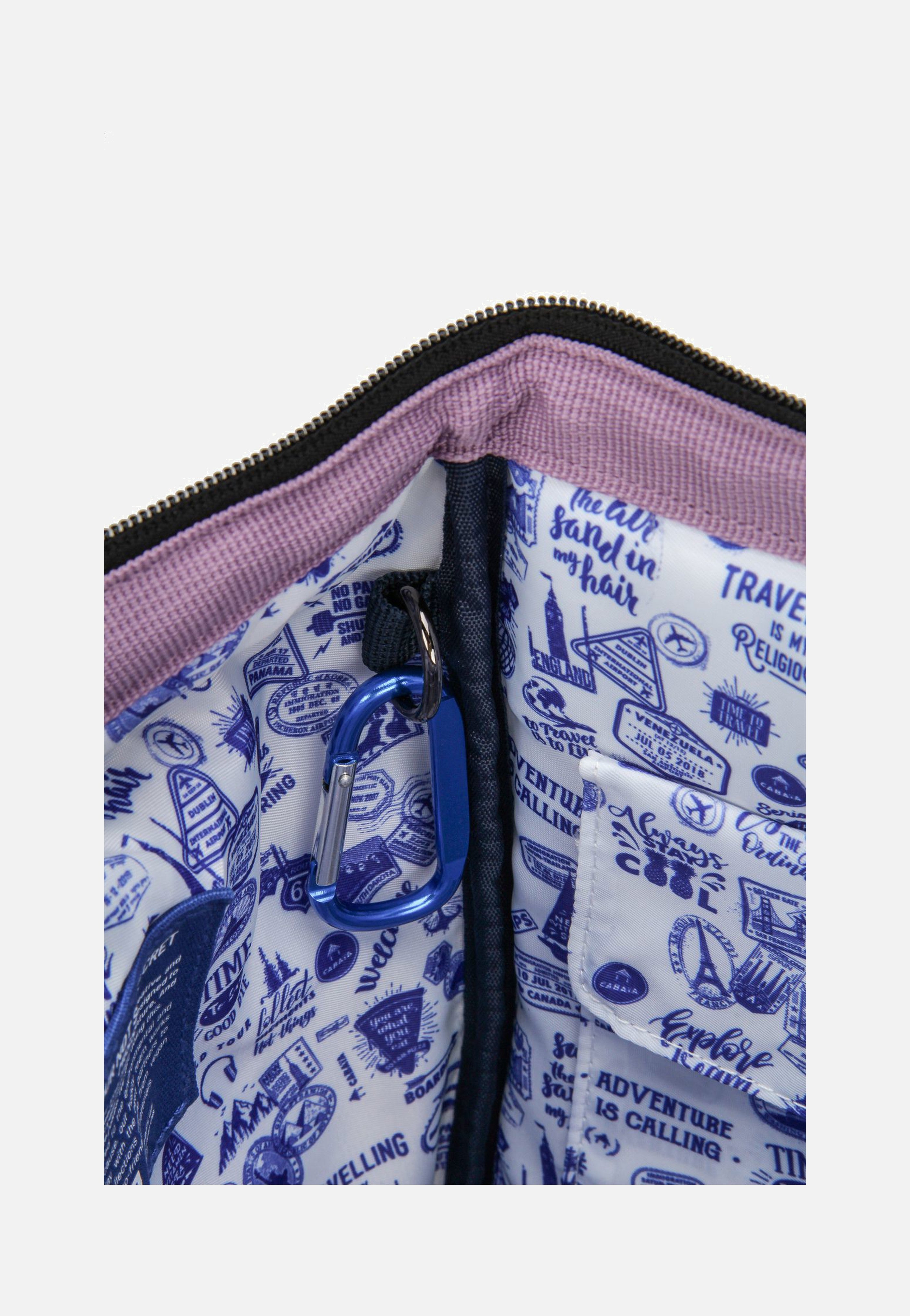 Cabaia Adventurer Recycled Waterproof Medium Parme Rucksack