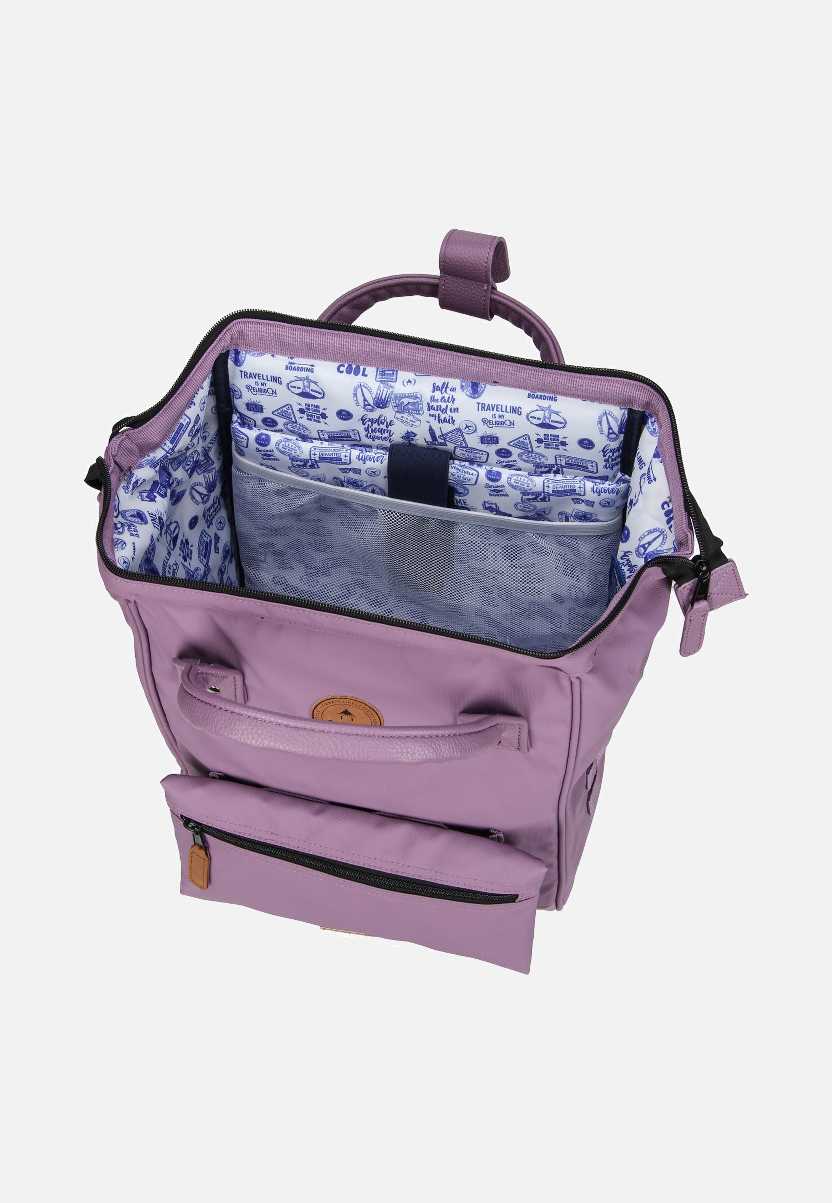 Cabaia Adventurer Recycled Waterproof Medium Parme Rucksack