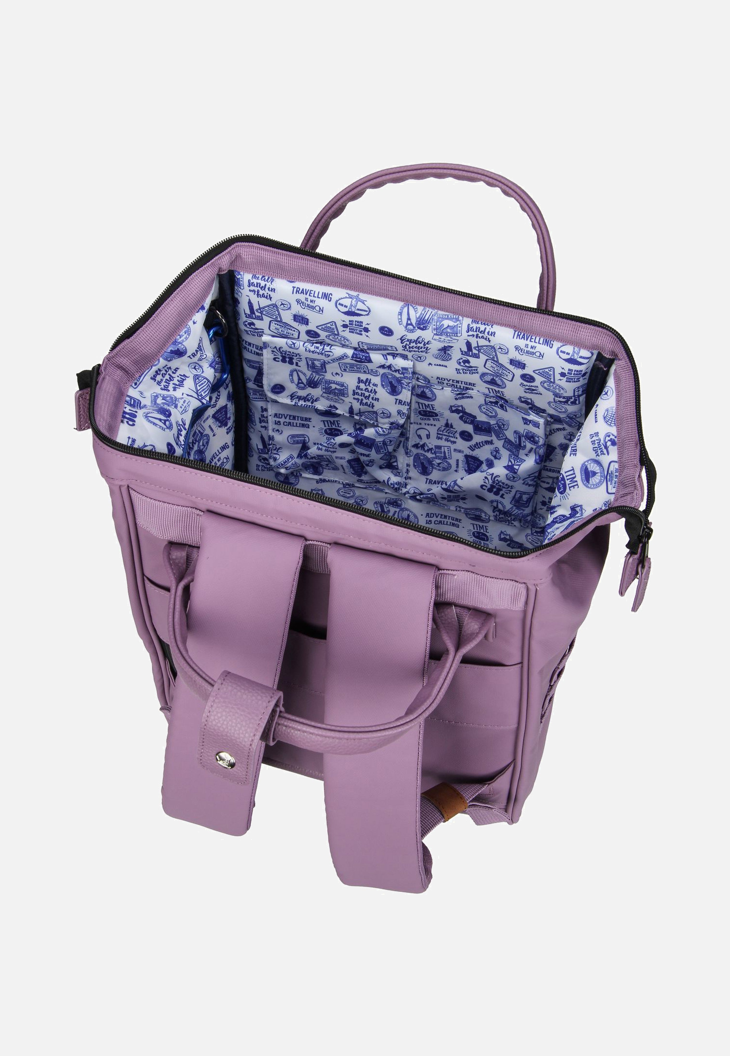 Cabaia Adventurer Recycled Waterproof Medium Parme Rucksack