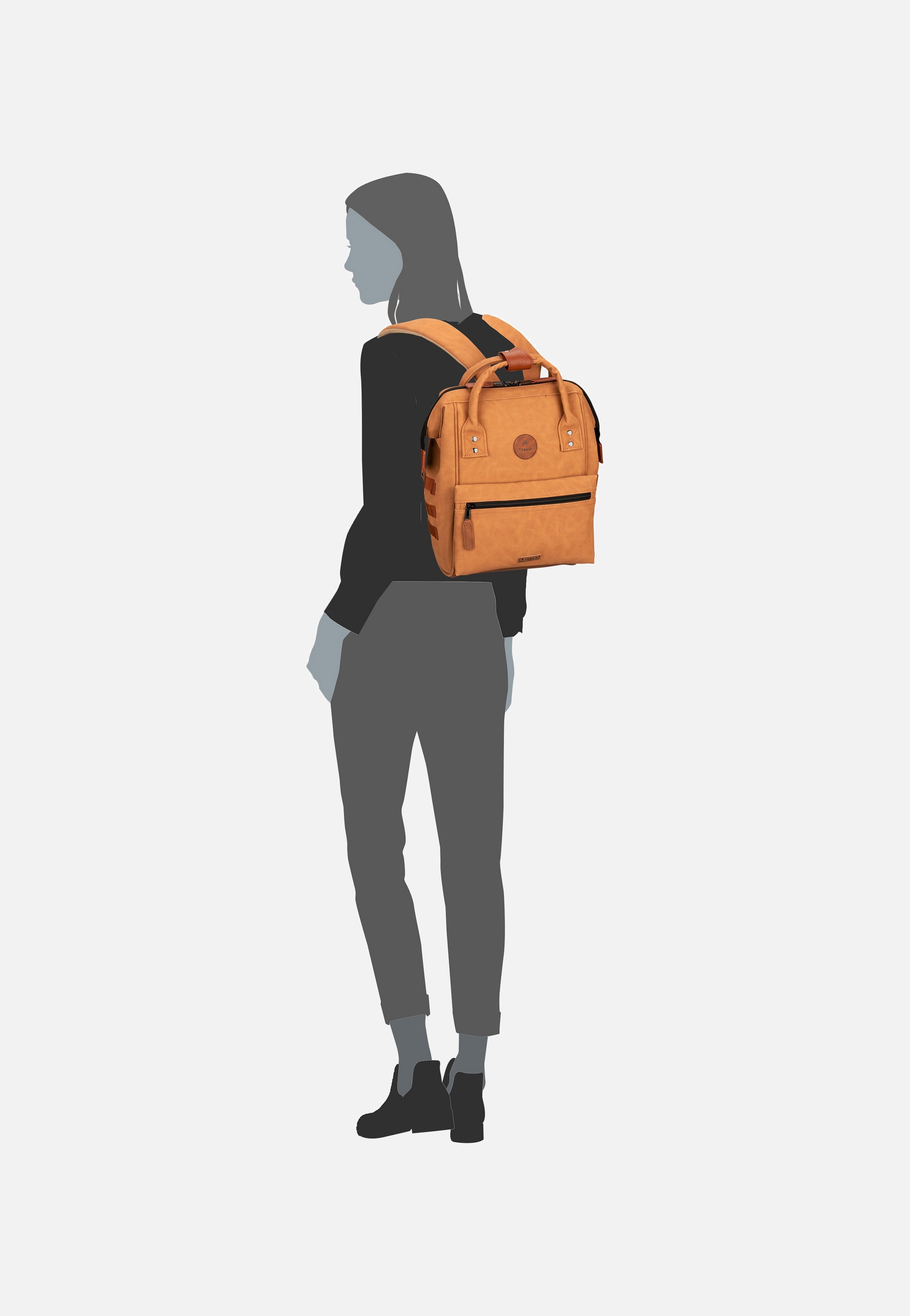 Cabaia Adventurer Vegan Nubuck Small Moscou Rucksack