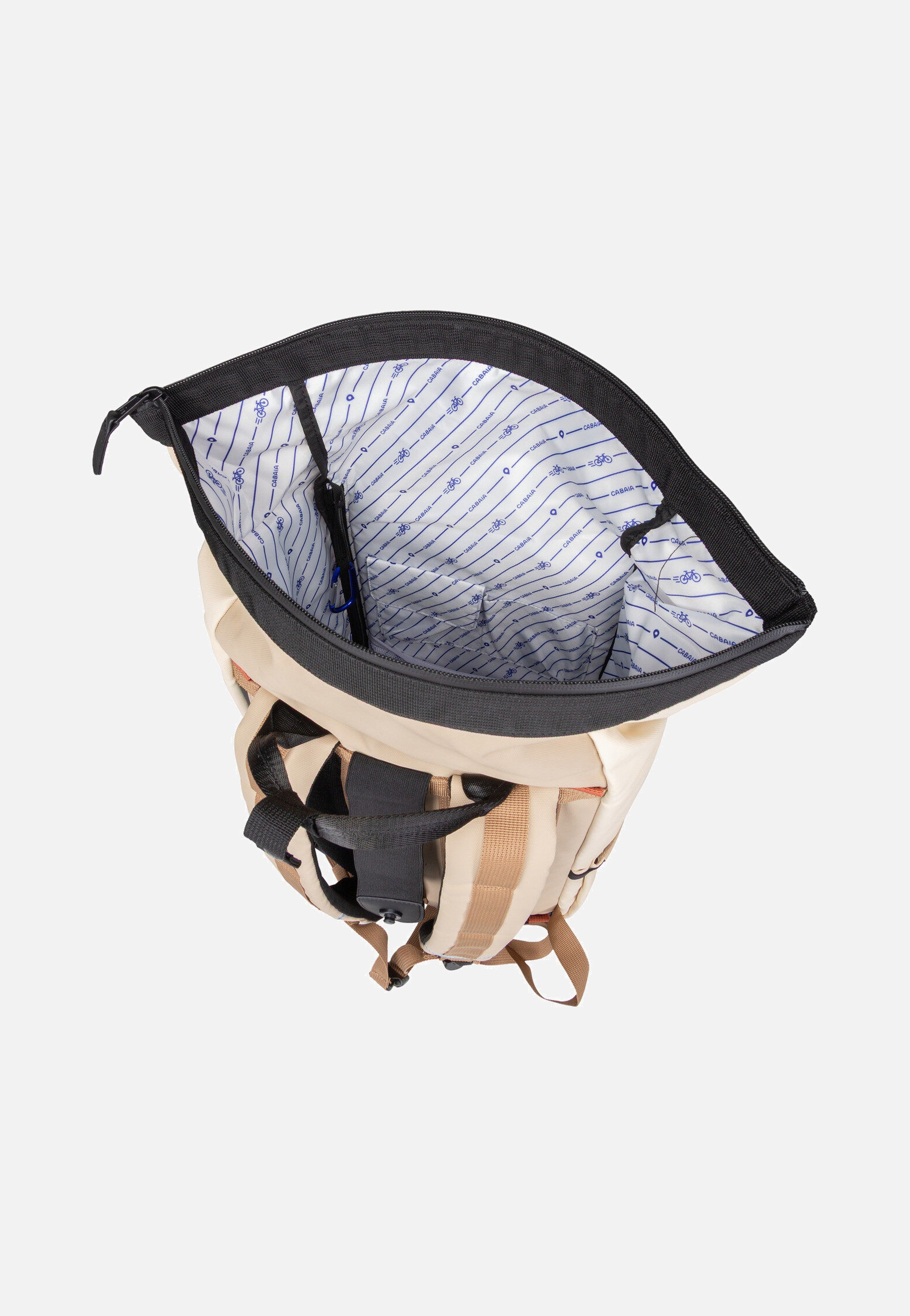 Cabaia Explorer Recycled Oxford Large Cap Brenton Rolltop Rucksack