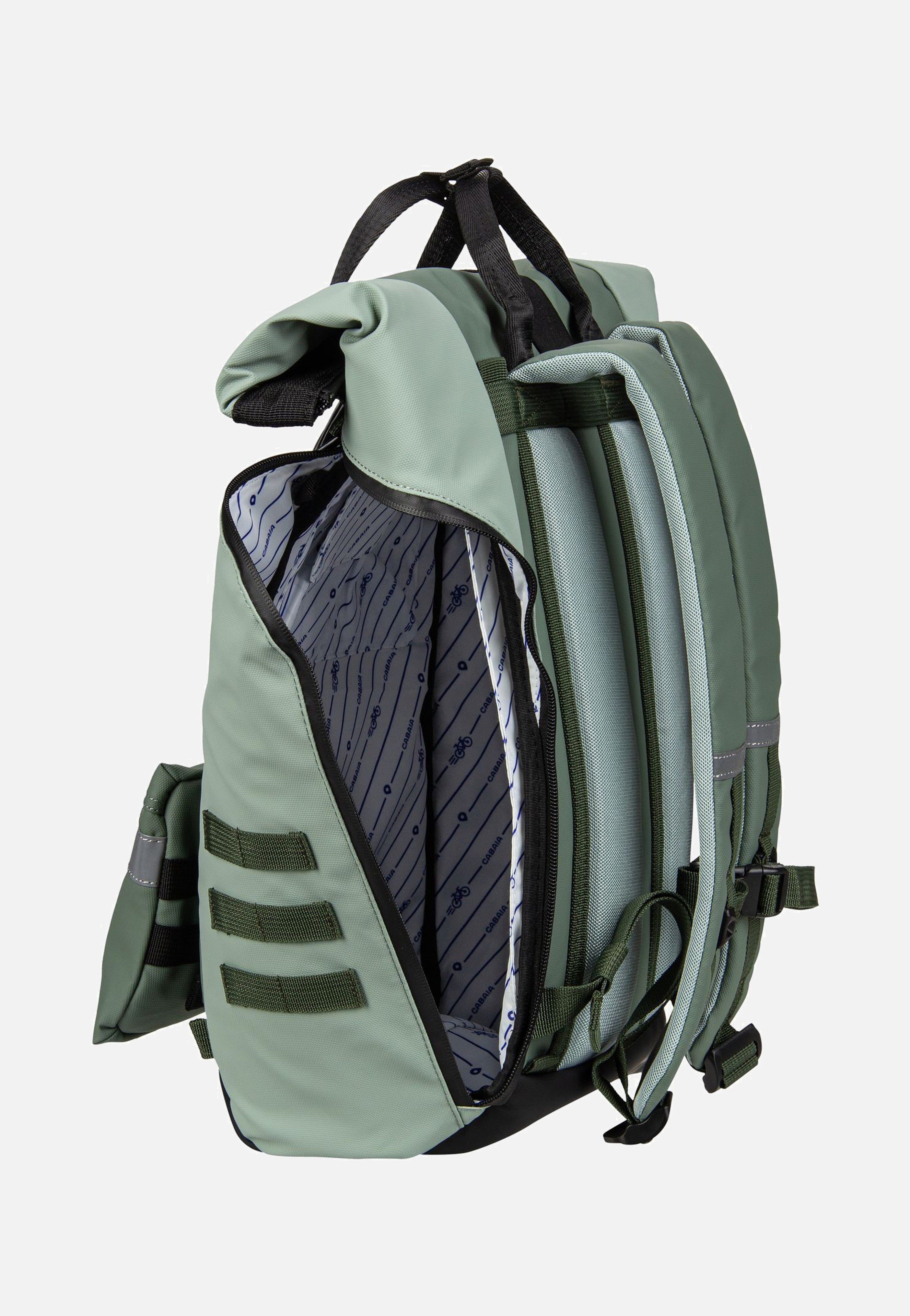 Cabaia Explorer Recycled Oxford Medium Menton Rolltop Rucksack