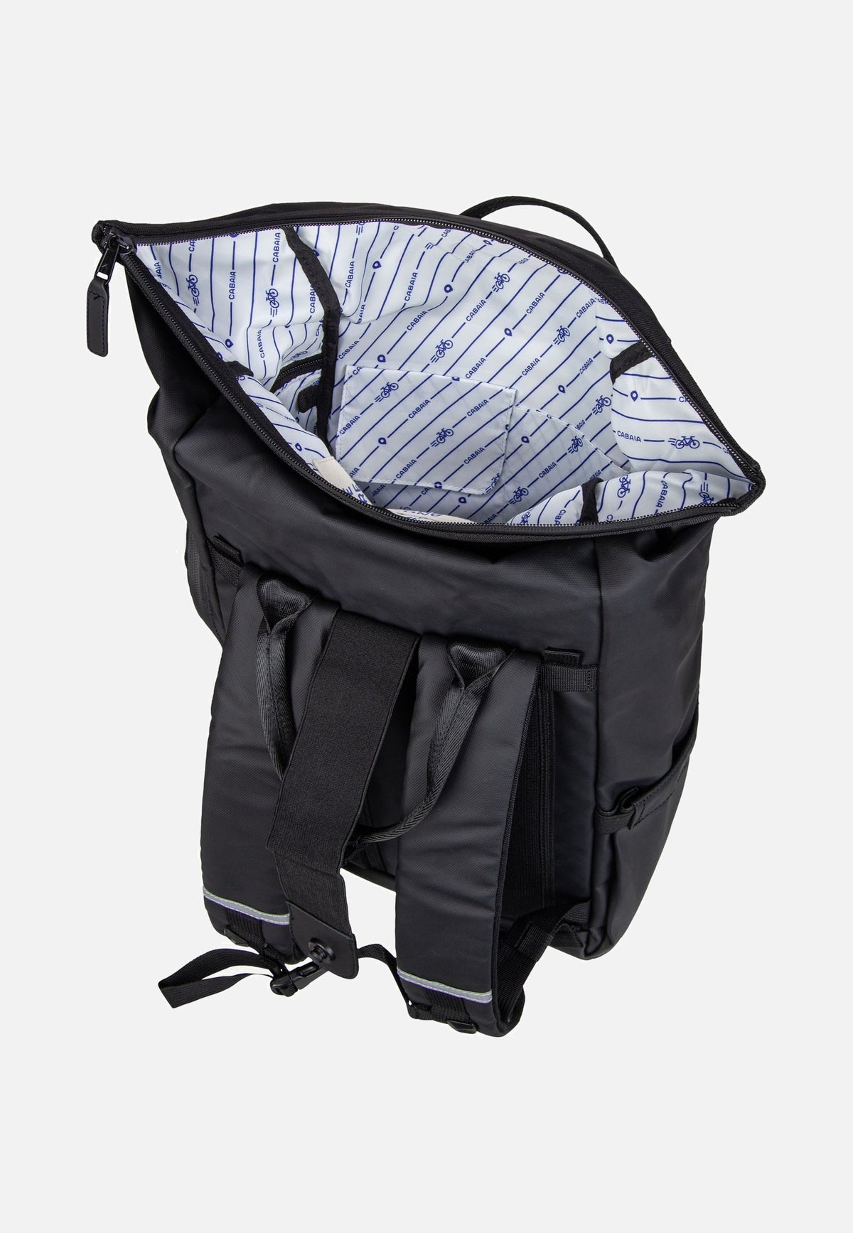 Cabaia Explorer Recycled Oxford Medium Wellington Rolltop Rucksack