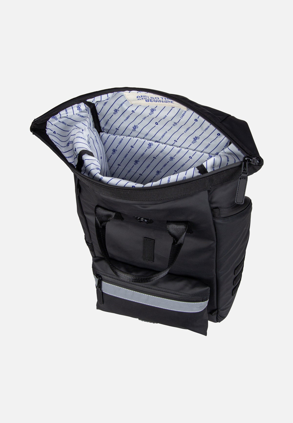 Cabaia Explorer Recycled Oxford Medium Wellington Rolltop Rucksack