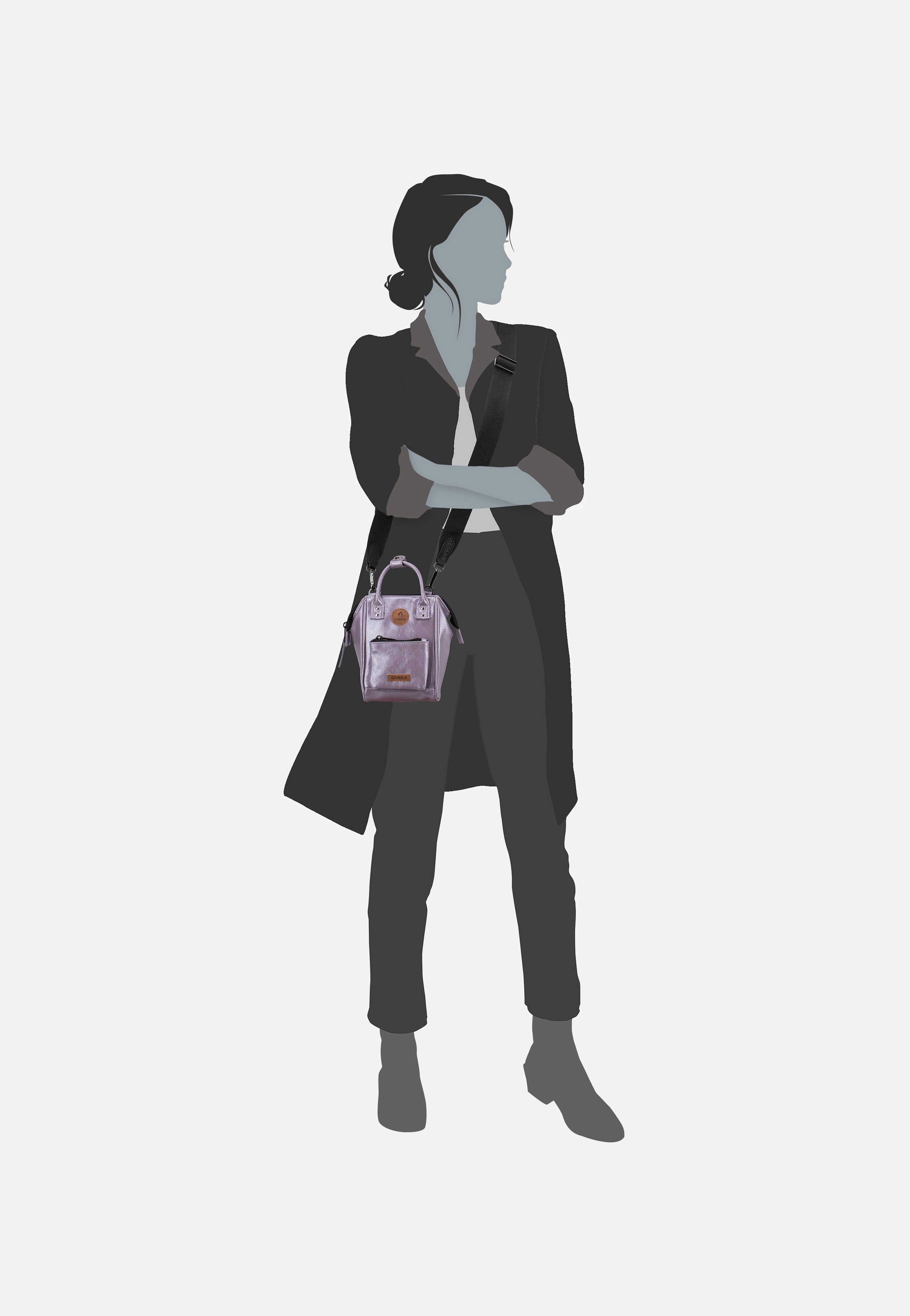 Cabaia Nano Bag Iridescent Capri Umhängetasche