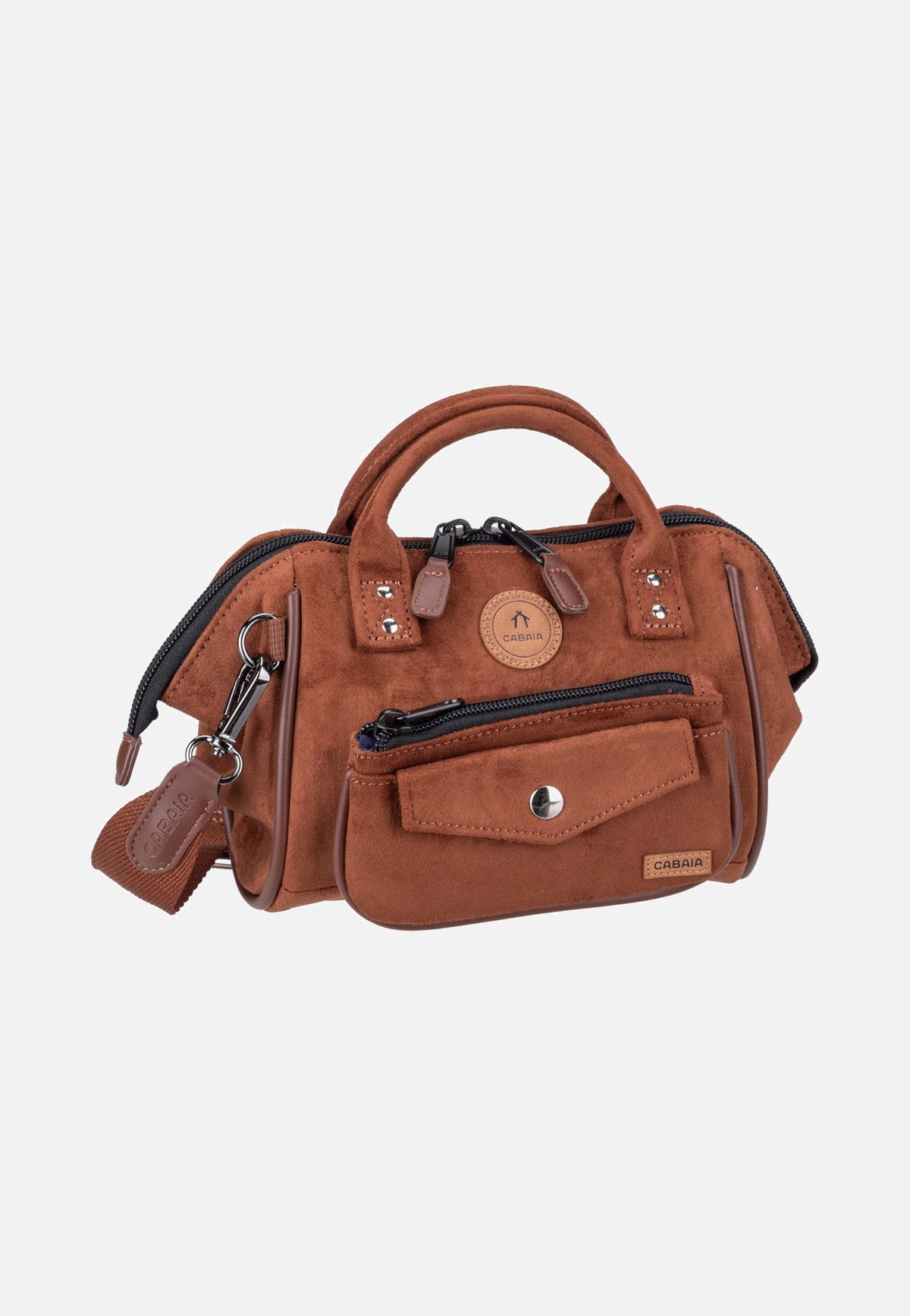 Cabaia Crossbody Vegan Suede Small Winnipeg Henkeltasche