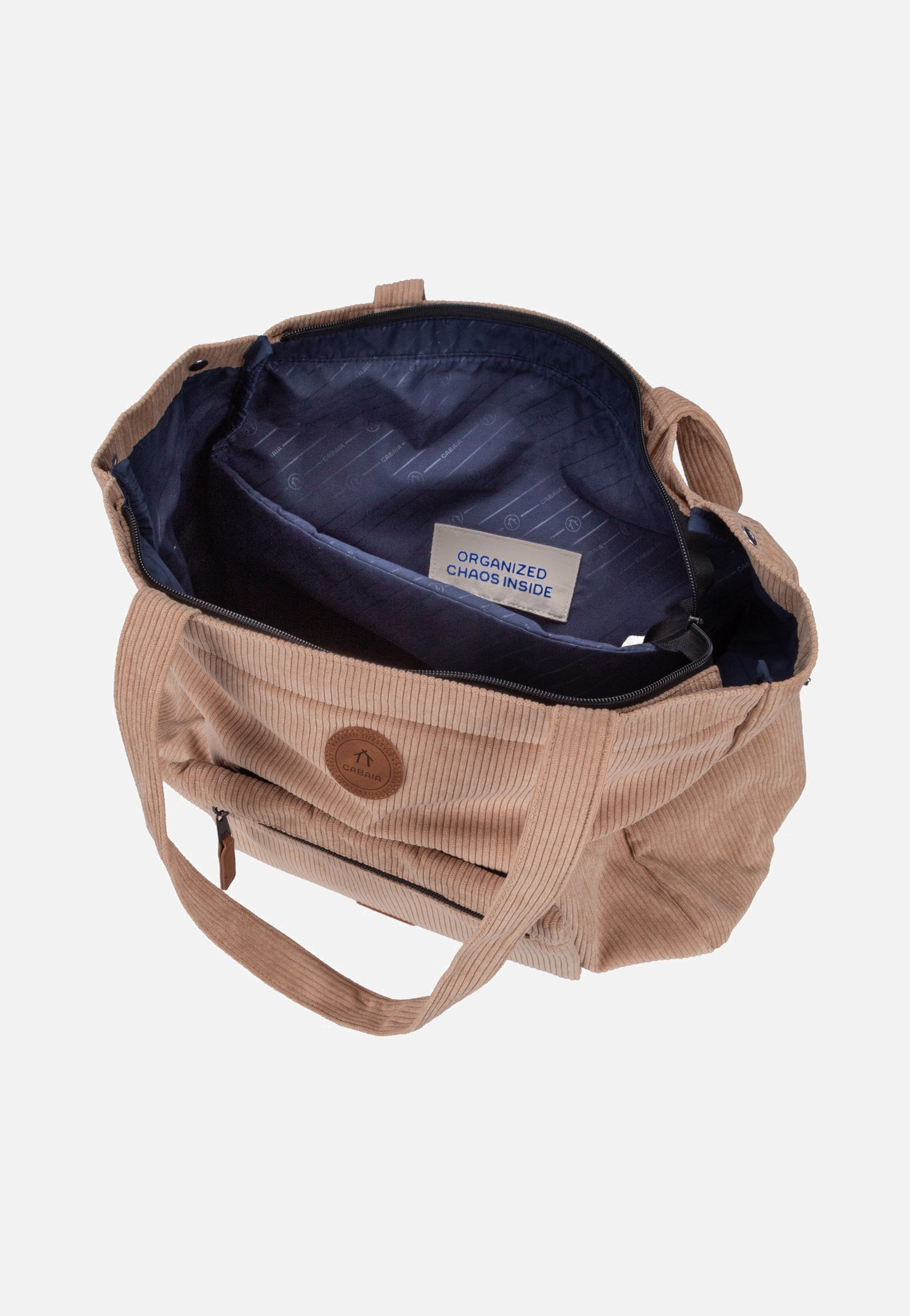 Cabaia Tote Recycled Velvet Large Luxor Shopper