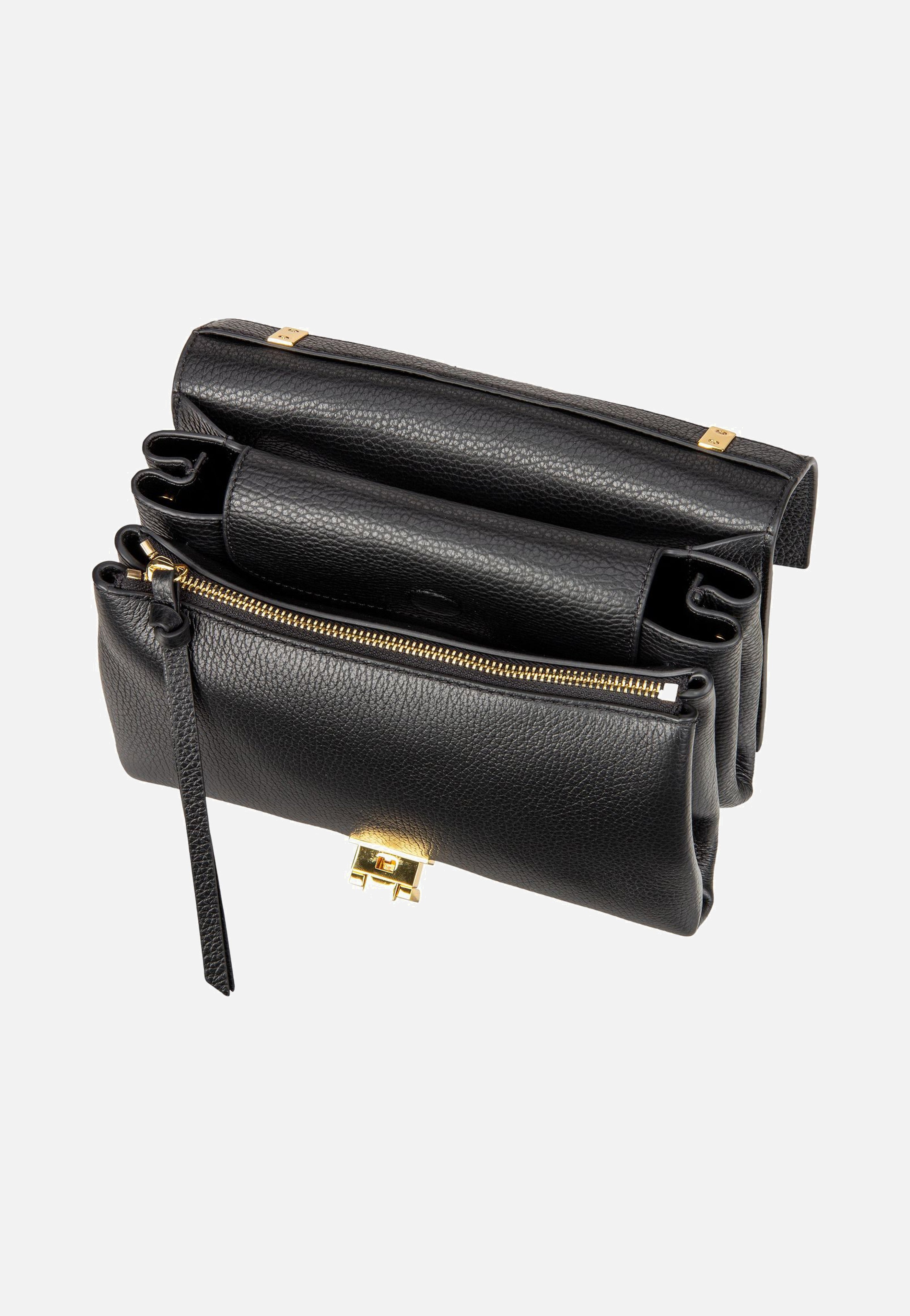 Coccinelle Arlettis 1207 Noir Schultertasche