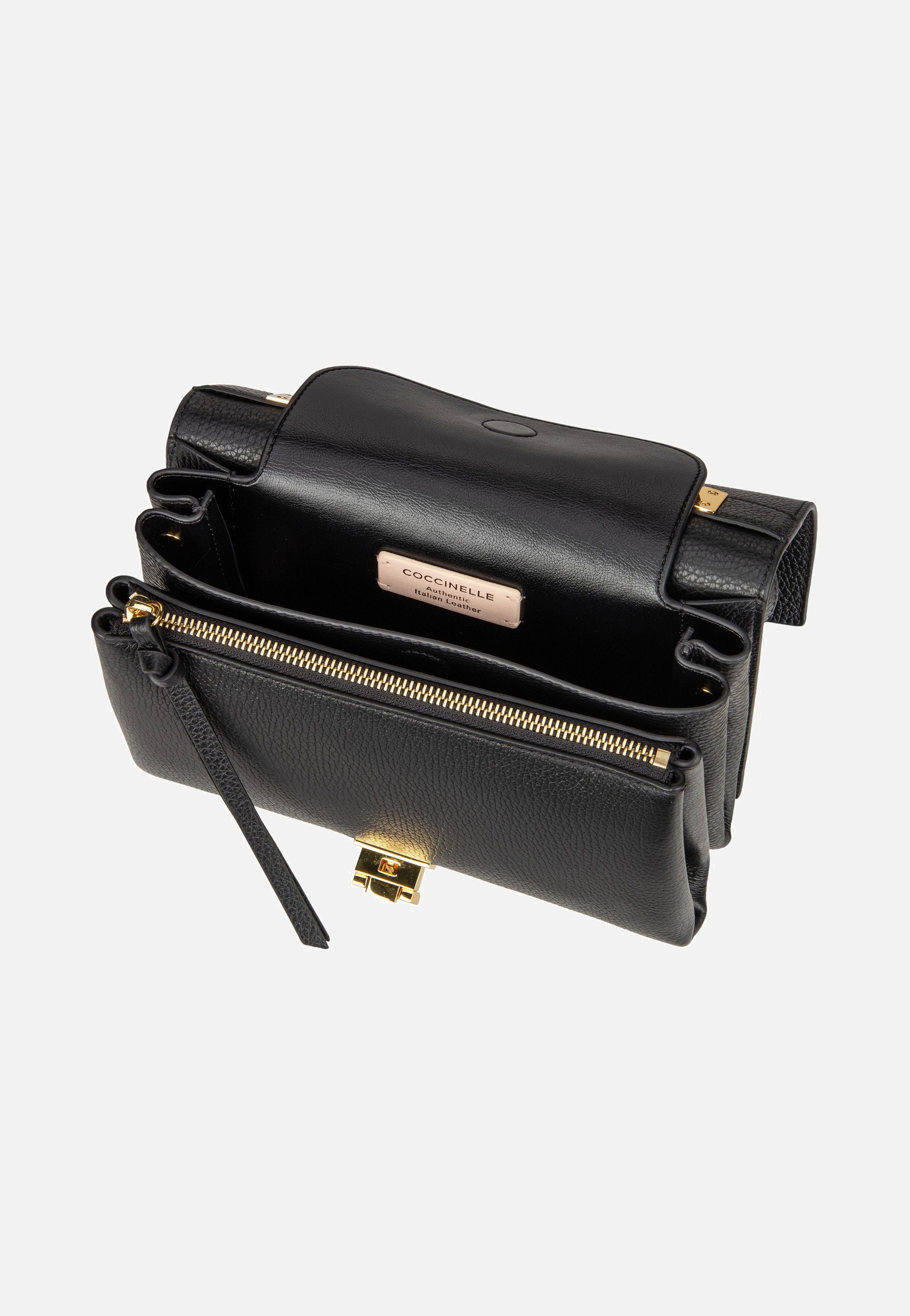 Coccinelle Arlettis 1207 Noir Schultertasche