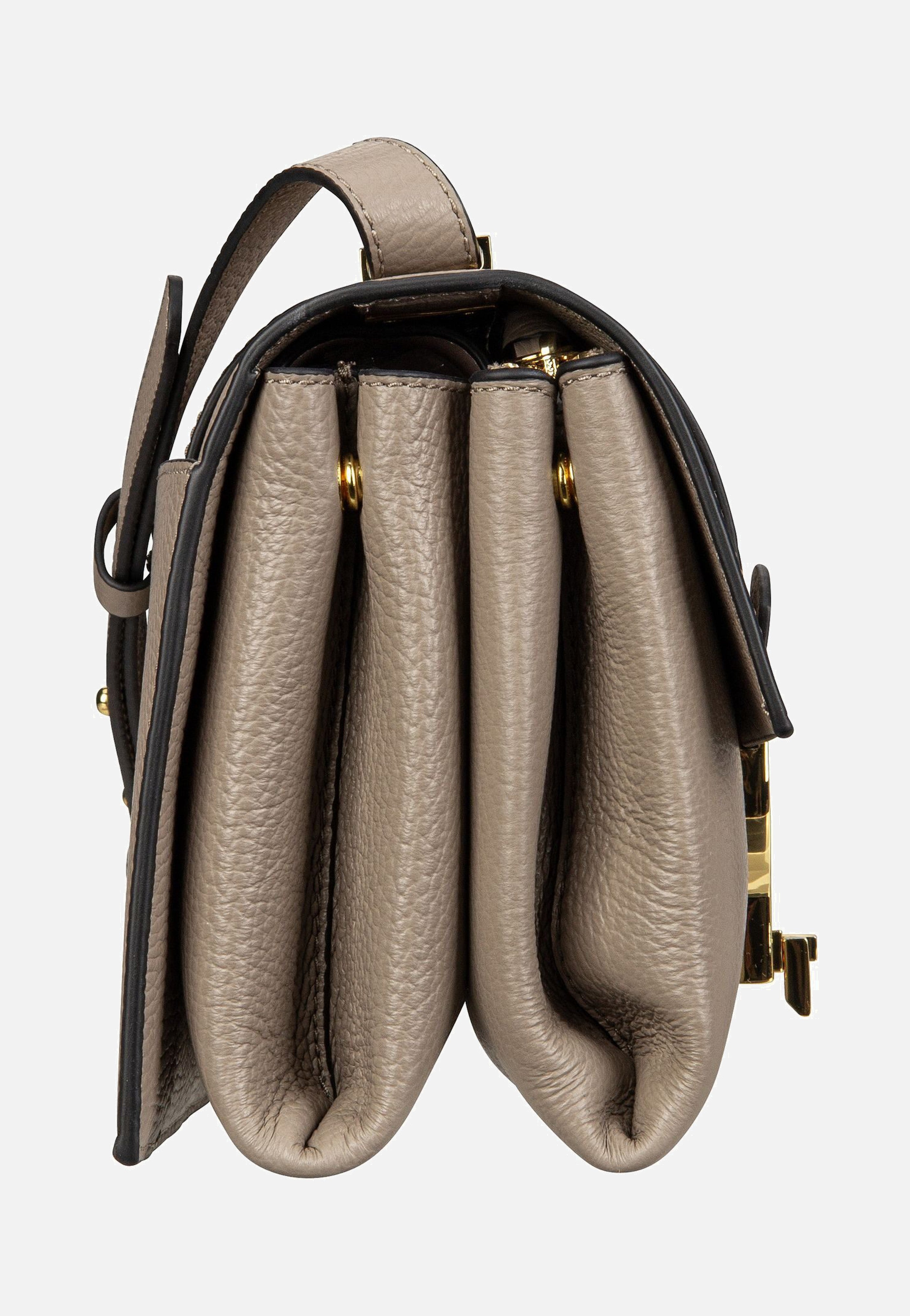 Coccinelle Arlettis 1207 Warm Taupe Schultertasche