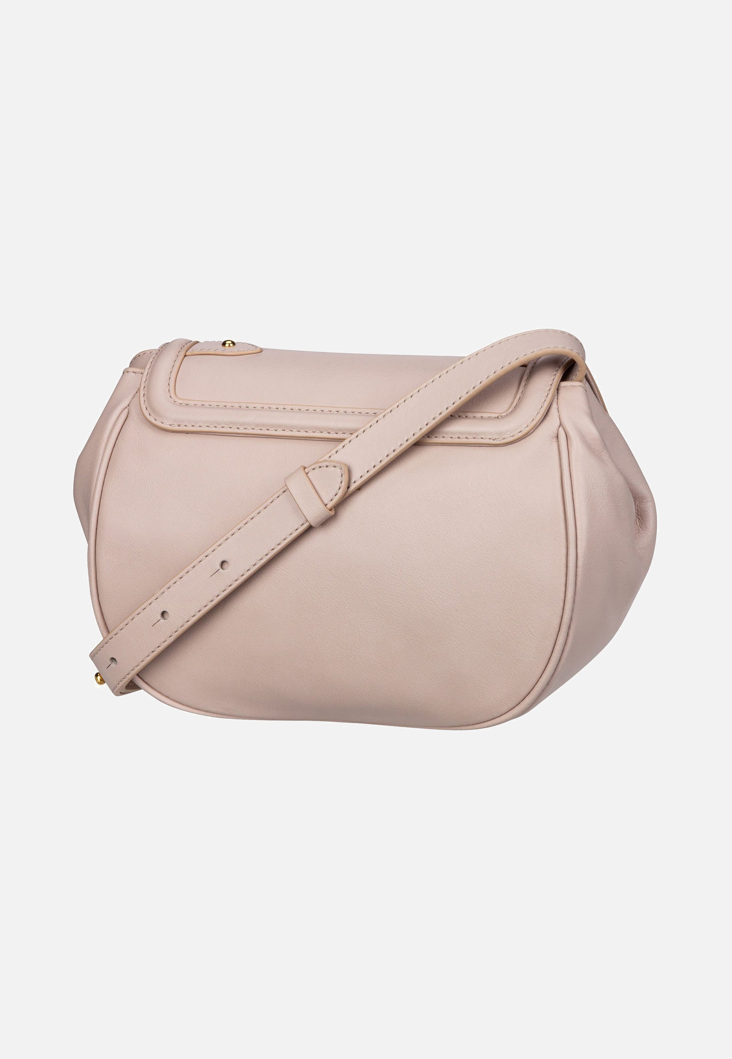 Coccinelle Blake Smooth 1501 Rosette Saddle Bag