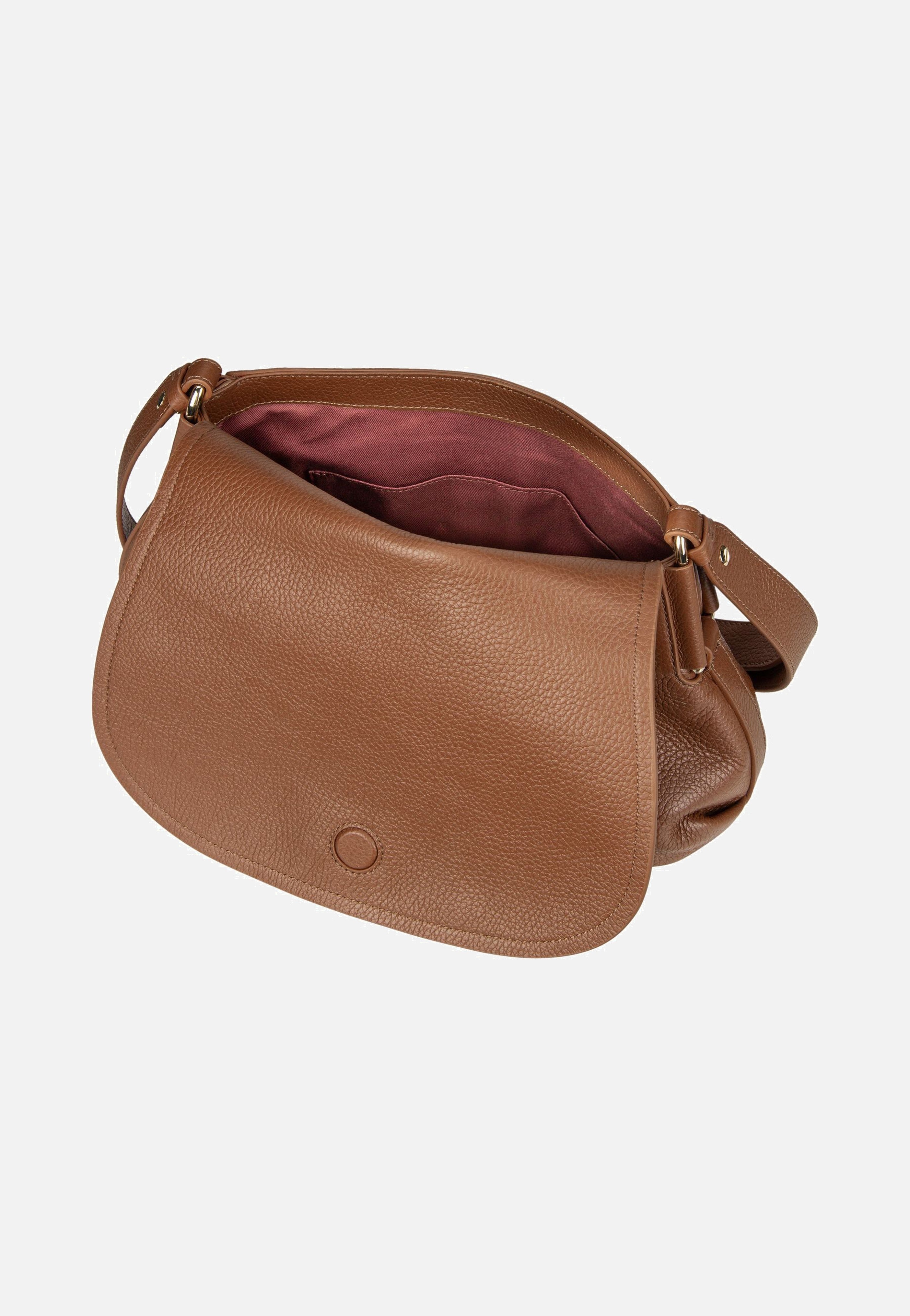 Coccinelle Coccinellerebekka 1501 Cognac Saddle Bag