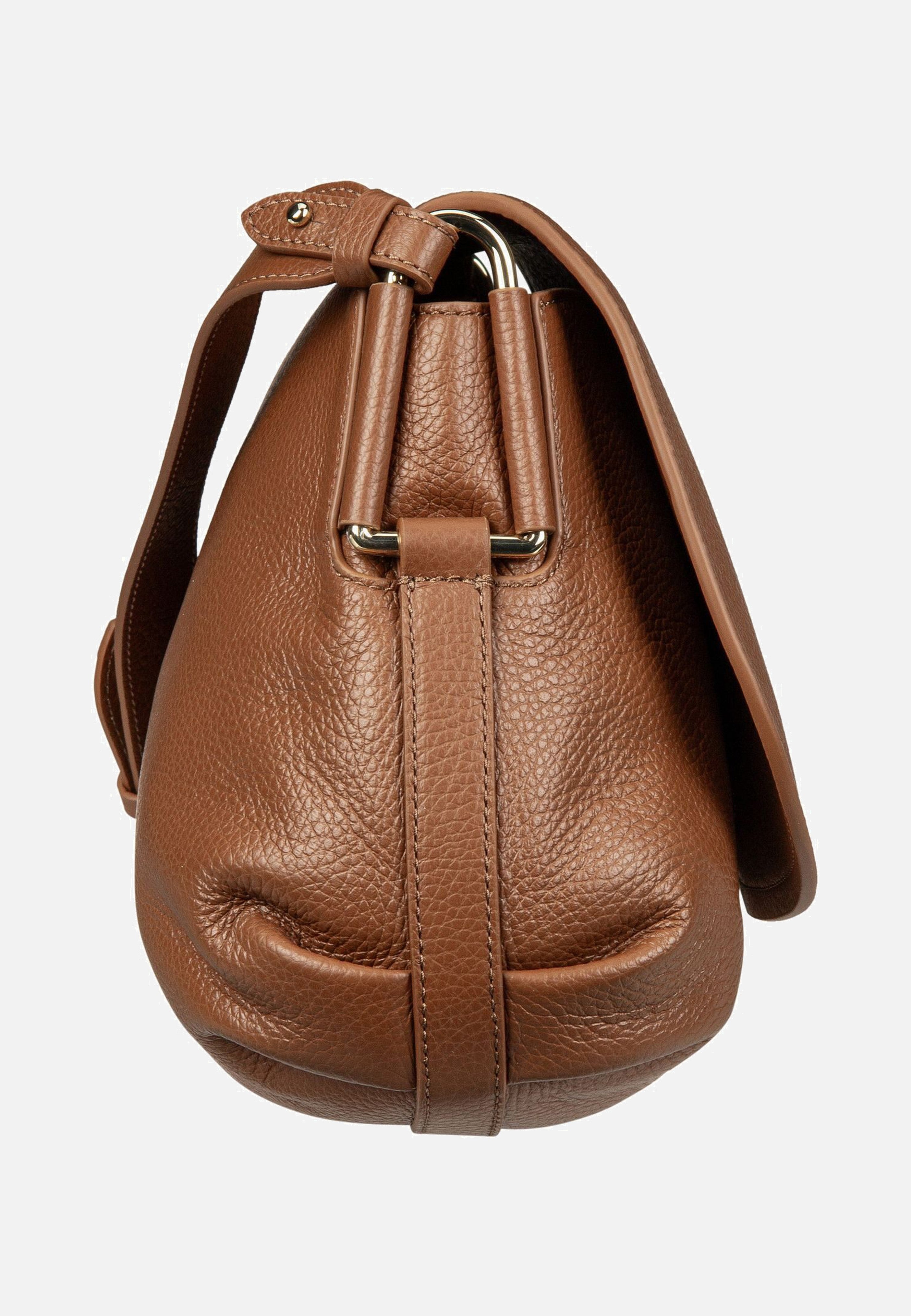 Coccinelle Coccinellerebekka 1501 Cognac Saddle Bag