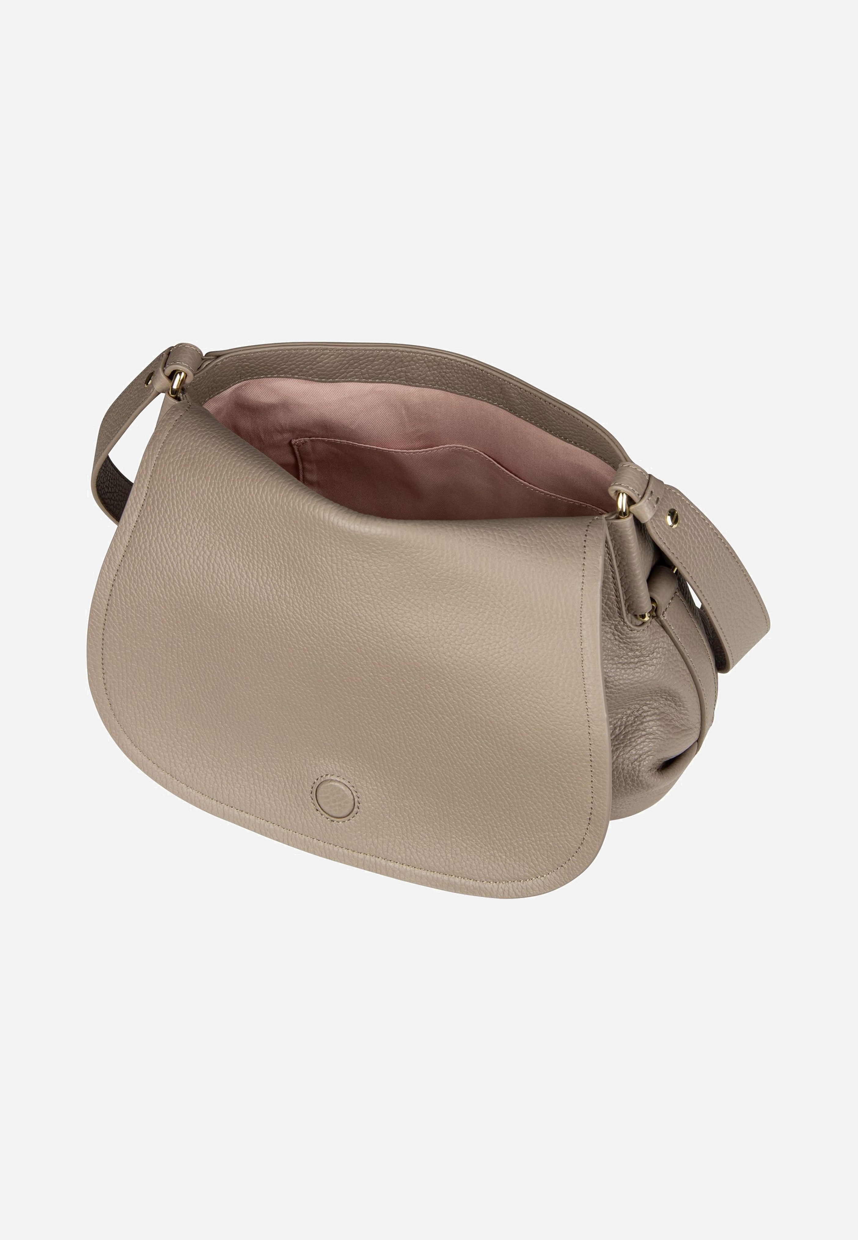 Coccinelle Coccinellerebekka 1501 Warm Taupe Saddle Bag