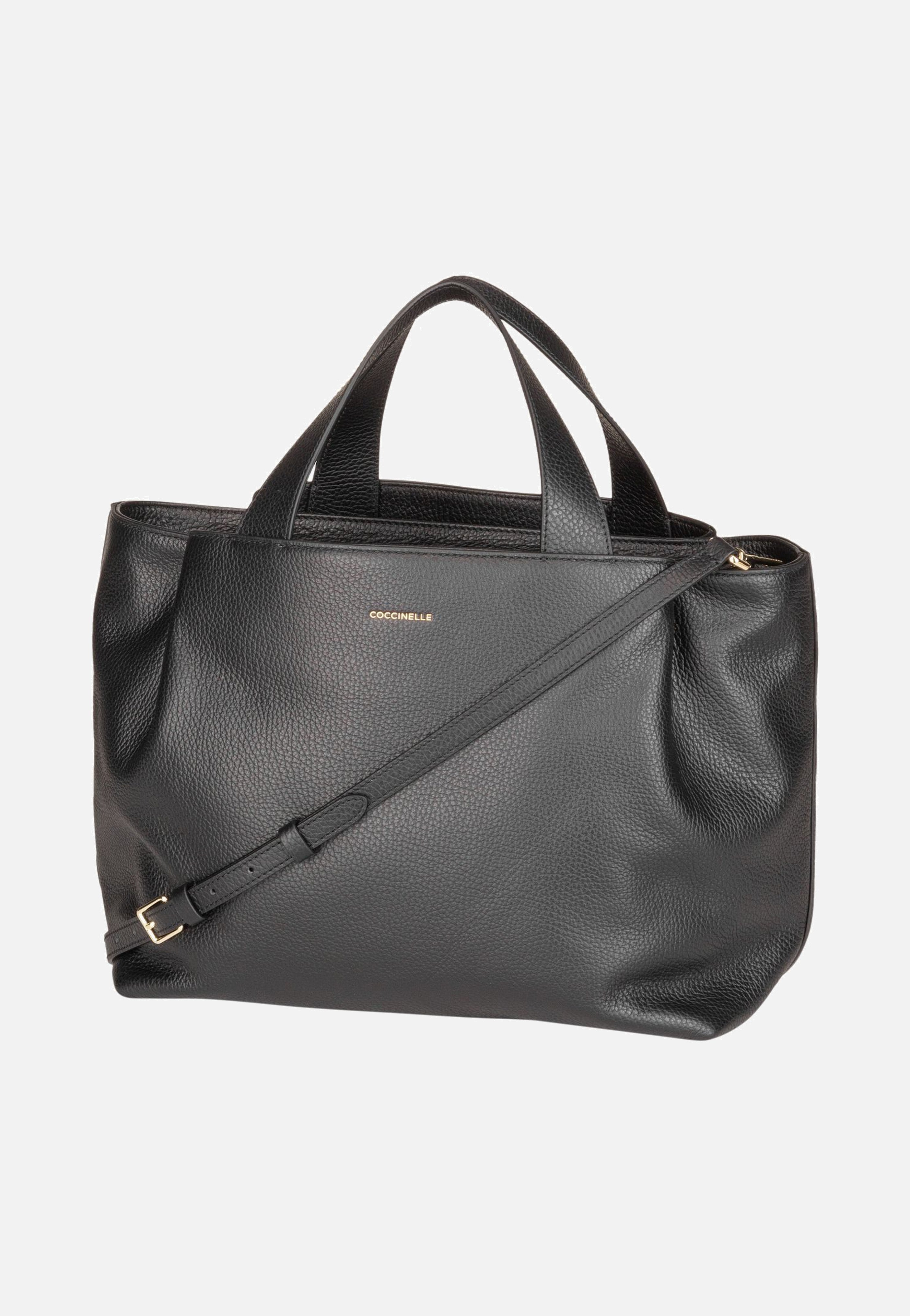 Coccinelle Malory 1802 Noir Satchel