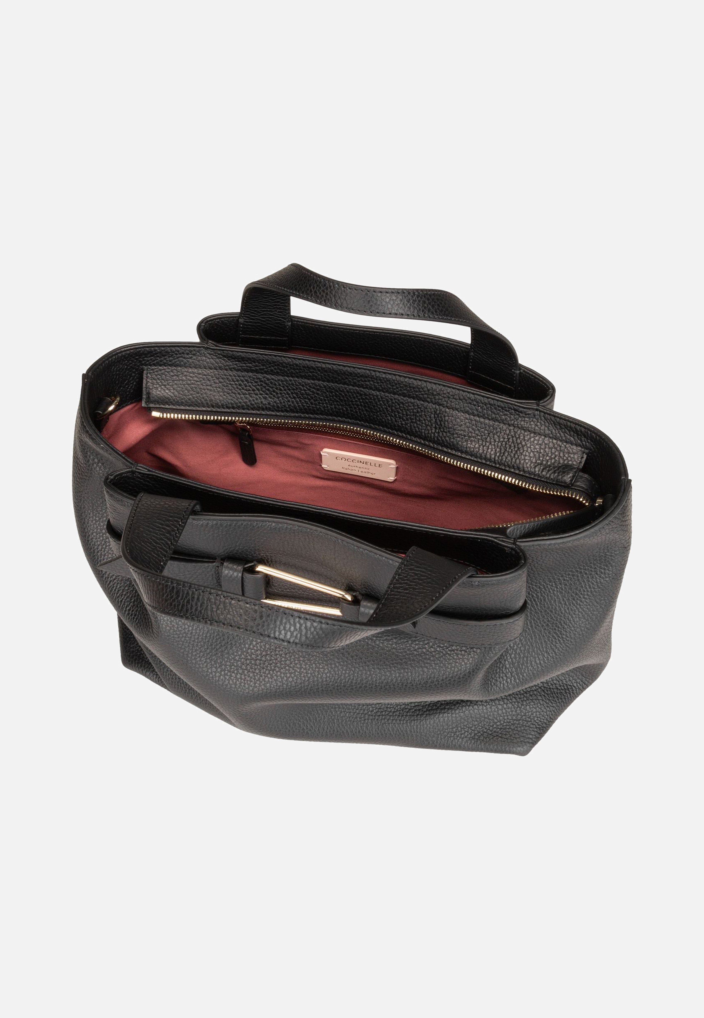 Coccinelle Malory 1802 Noir Satchel