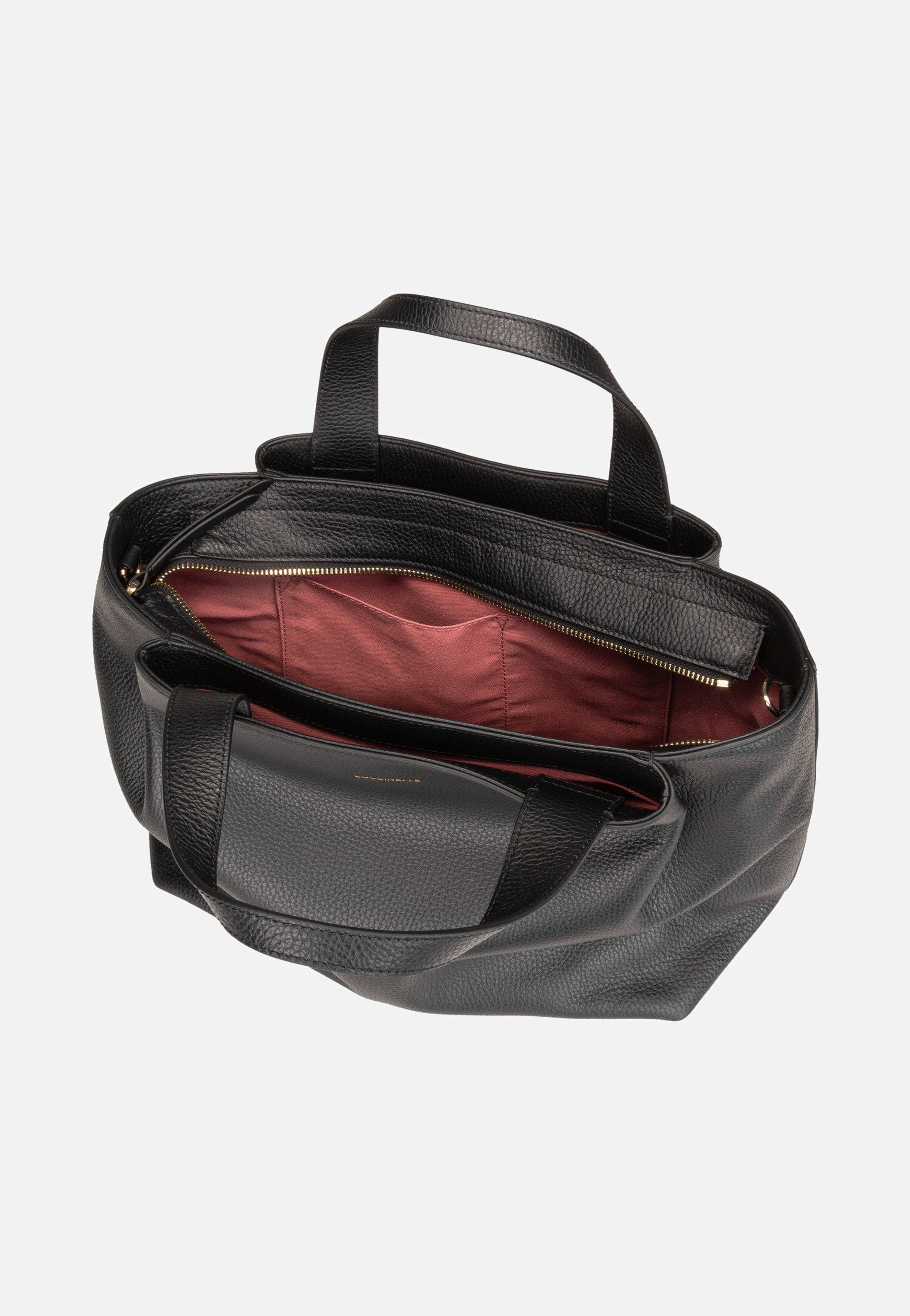 Coccinelle Malory 1802 Noir Satchel