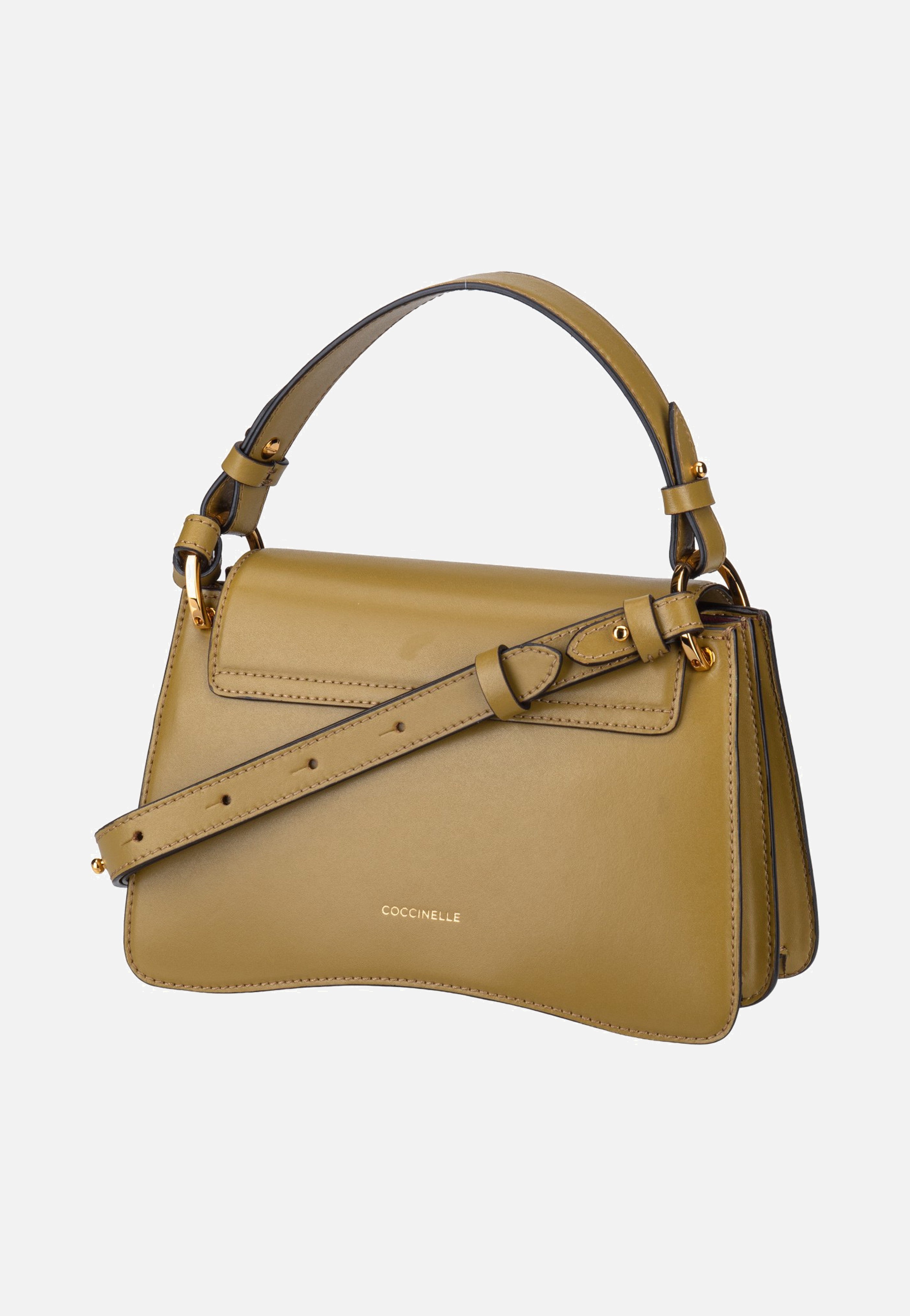 Coccinelle C-Me Calf 1802 Seagrass Handle Bag