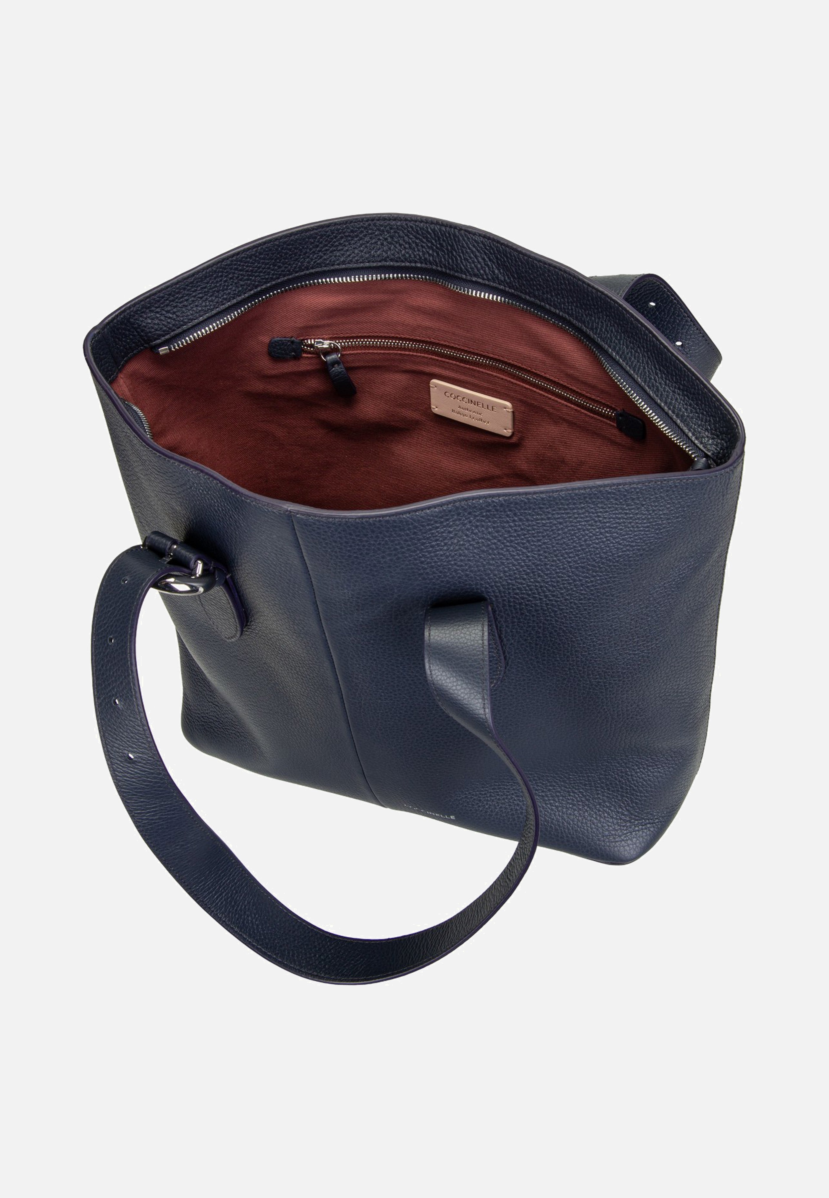 Coccinelle Coccinellefern 1101 Midnight Blue Shopper