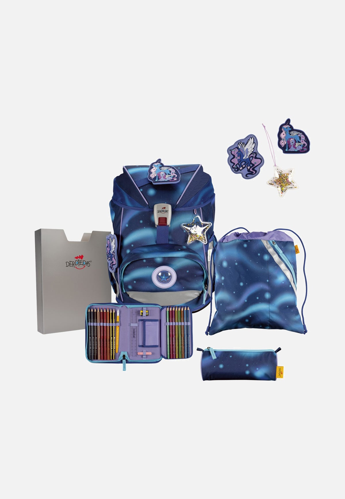 DerDieDas ErgoFlex Set 1 Luna Schulrucksack