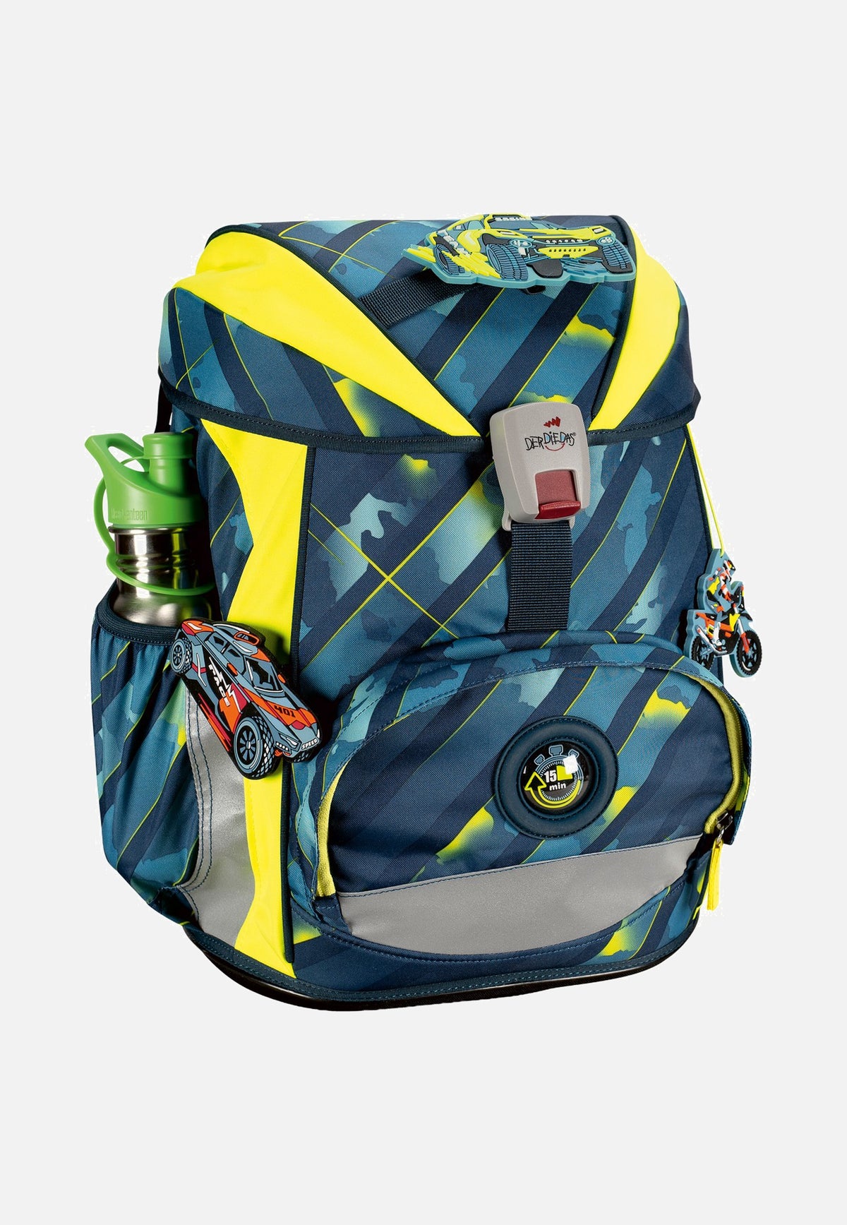 DerDieDas ErgoFlex Set 1 Speed Challenge Schulrucksack