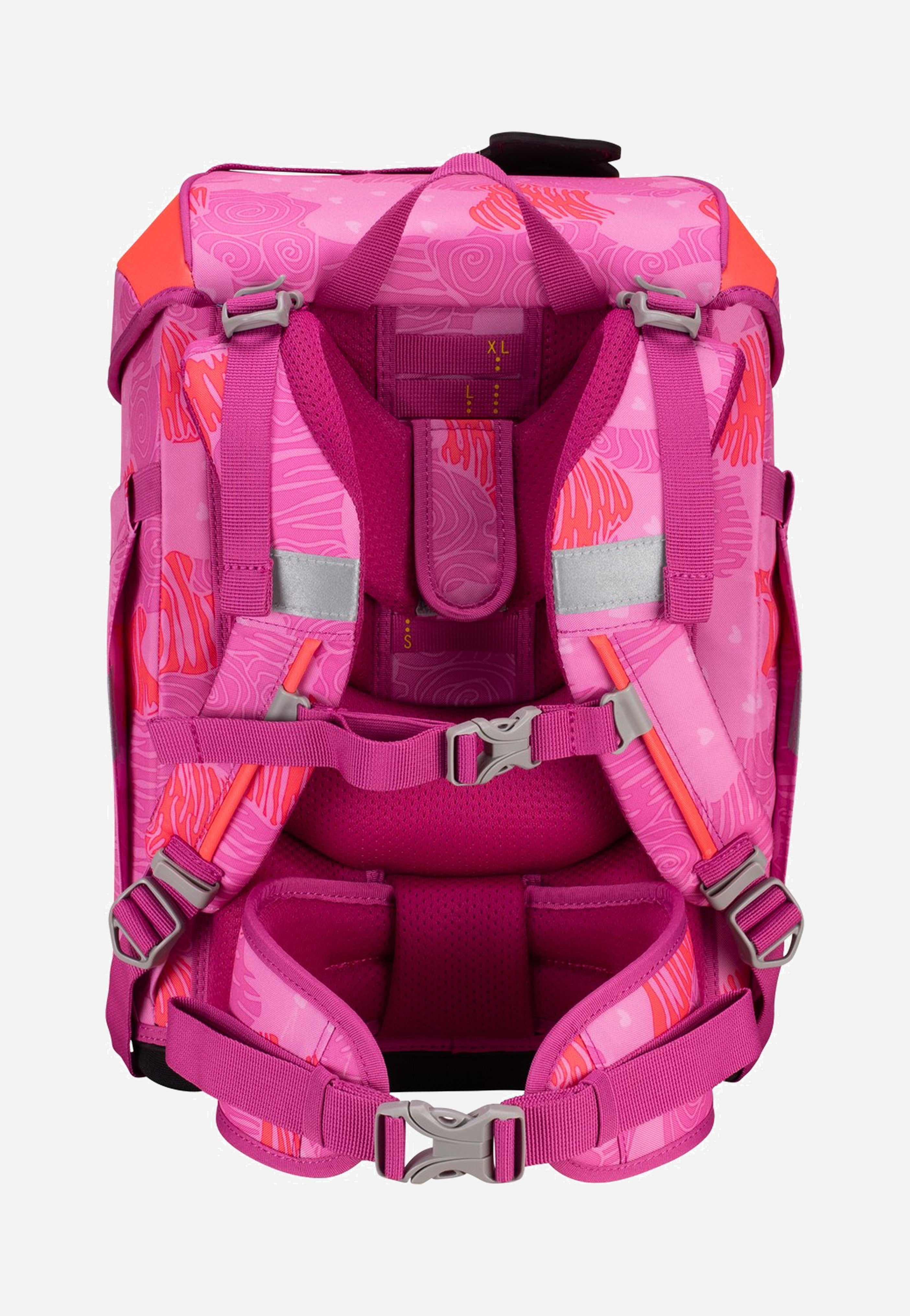 DerDieDas ErgoFlex Tiny Set Roses School Rucksack