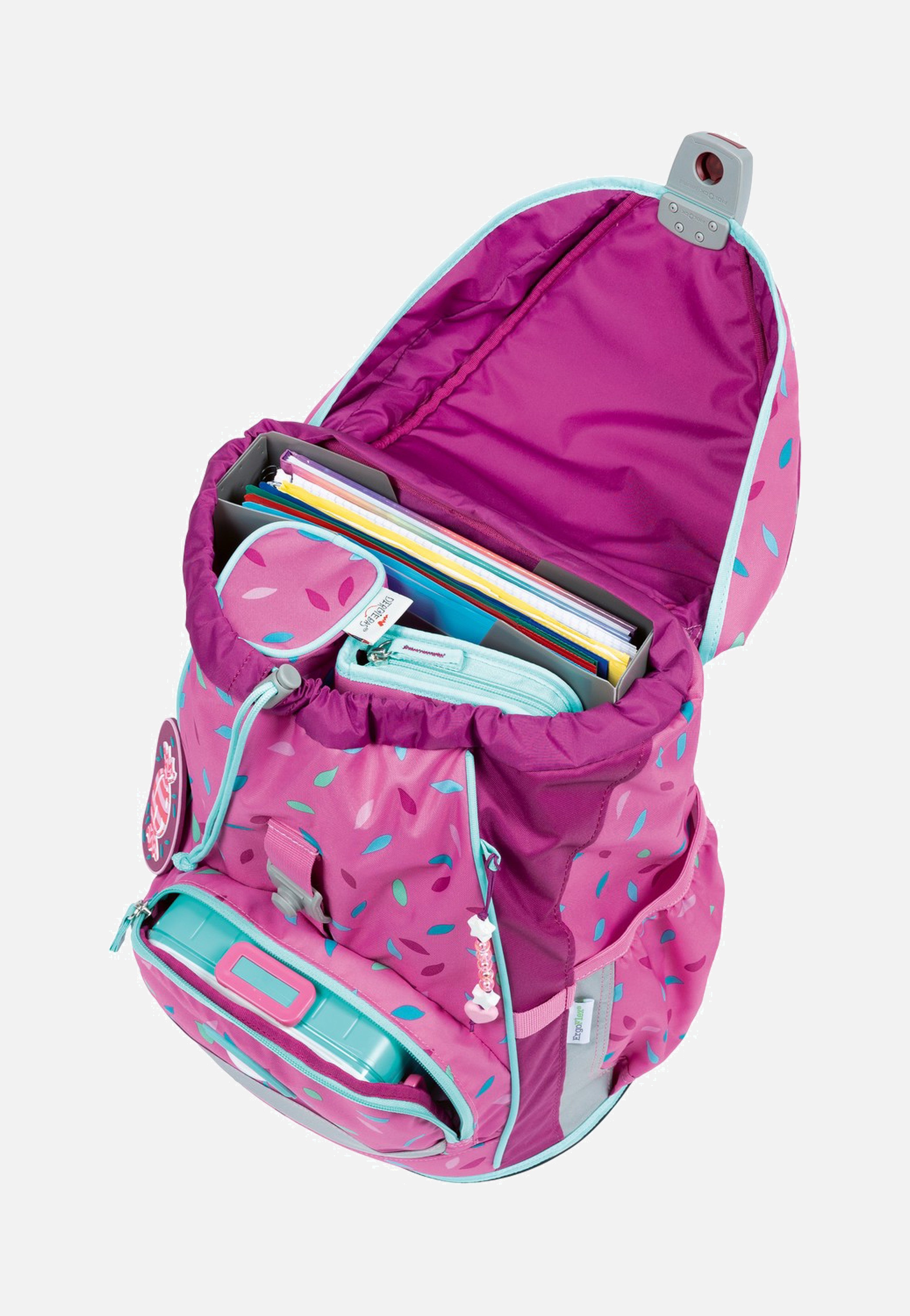 DerDieDas ErgoFlex Superlight Set Sweet Sprinkles School Rucksack
