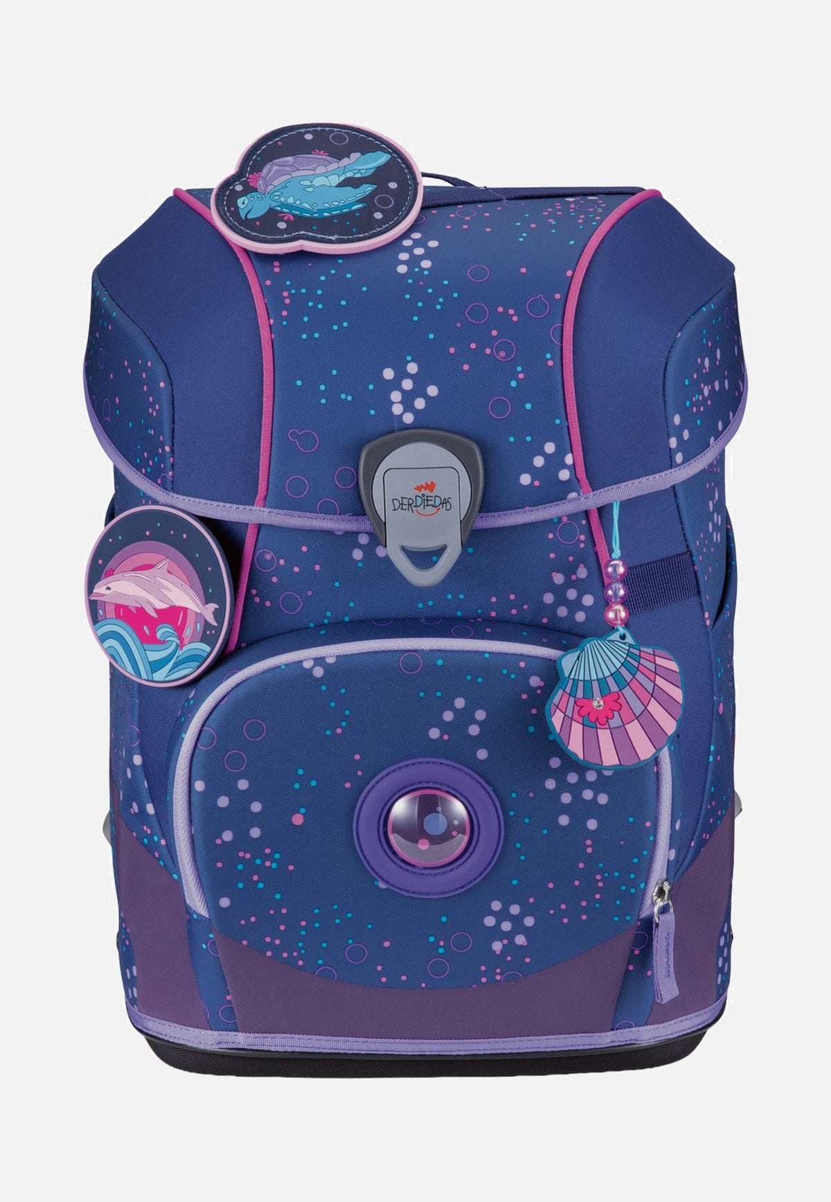 DerDieDas ErgoFlex Tiny Set Deep Ocean School Rucksack