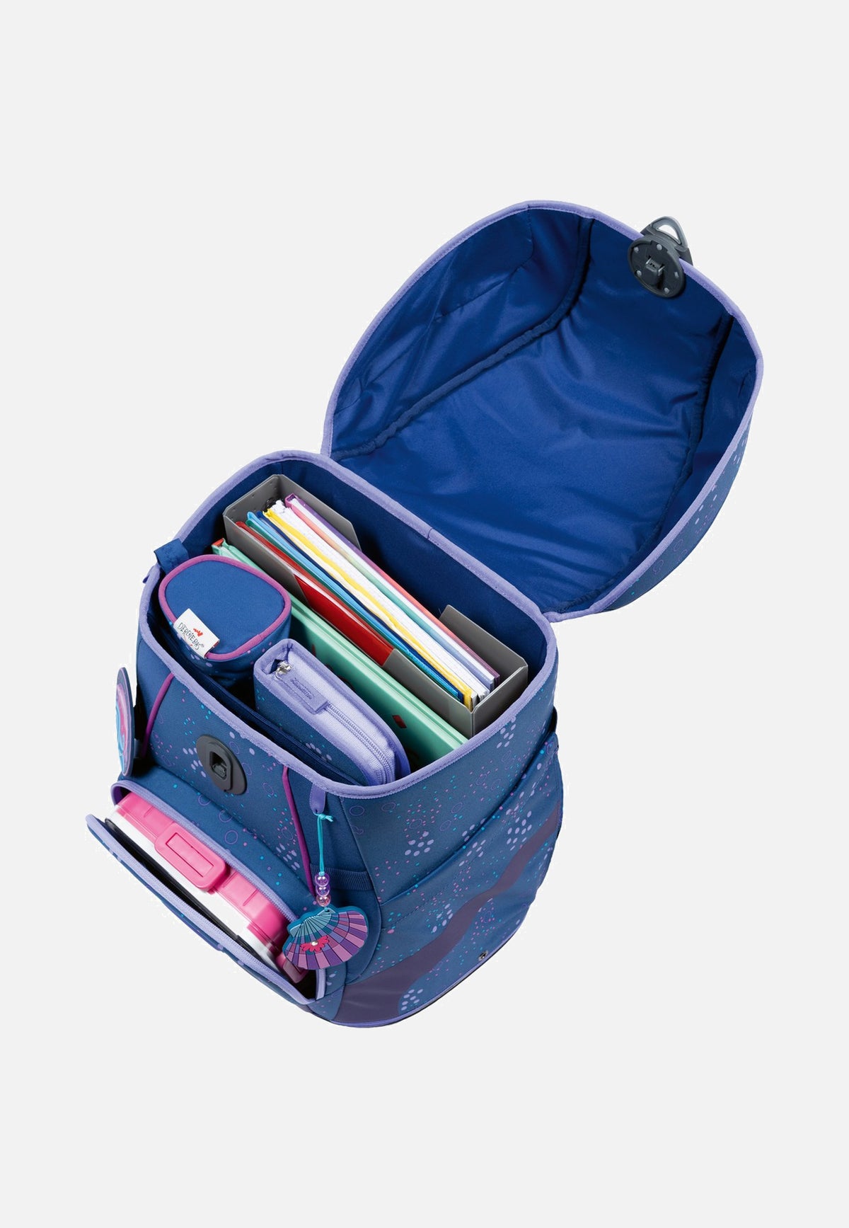 DerDieDas ErgoFlex Tiny Set Deep Ocean School Rucksack